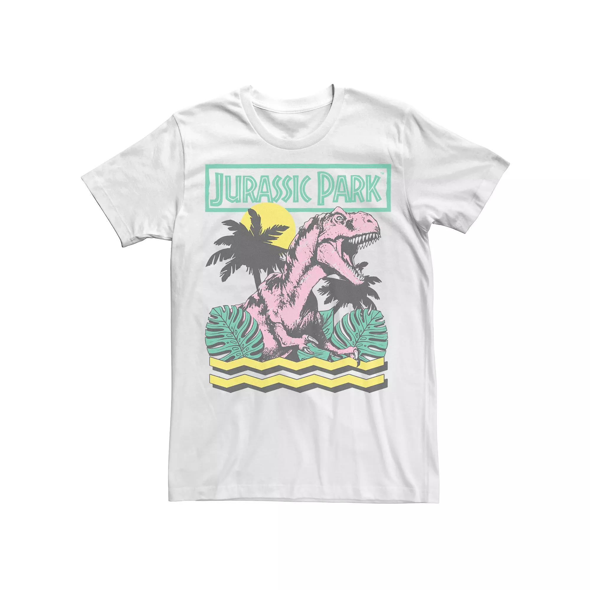 Men's Jurassic Park Vintage T-Rex Roar Retro Tee,  Product Image