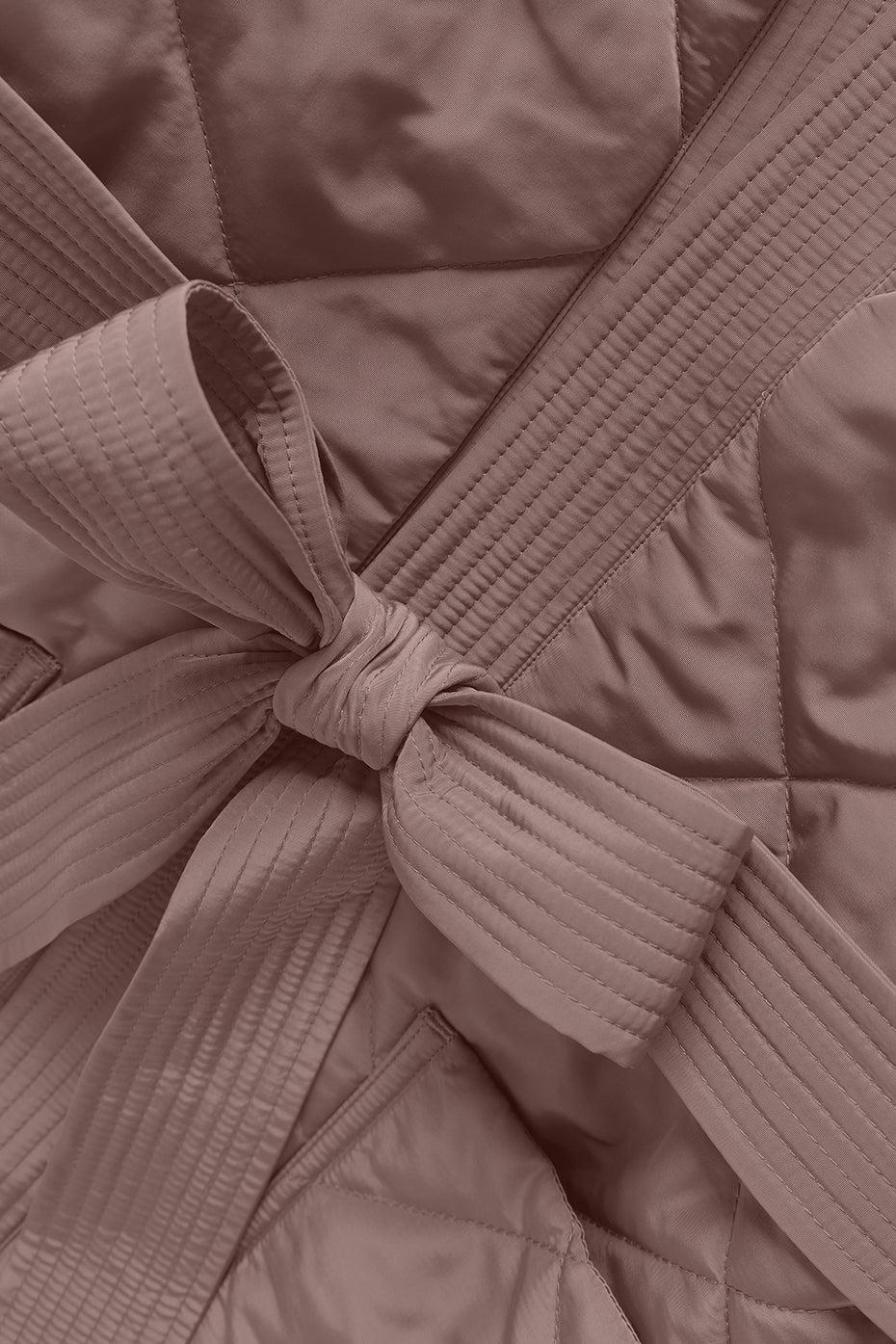 Urbanite Wrap Puffer - Mushroom Female Product Image