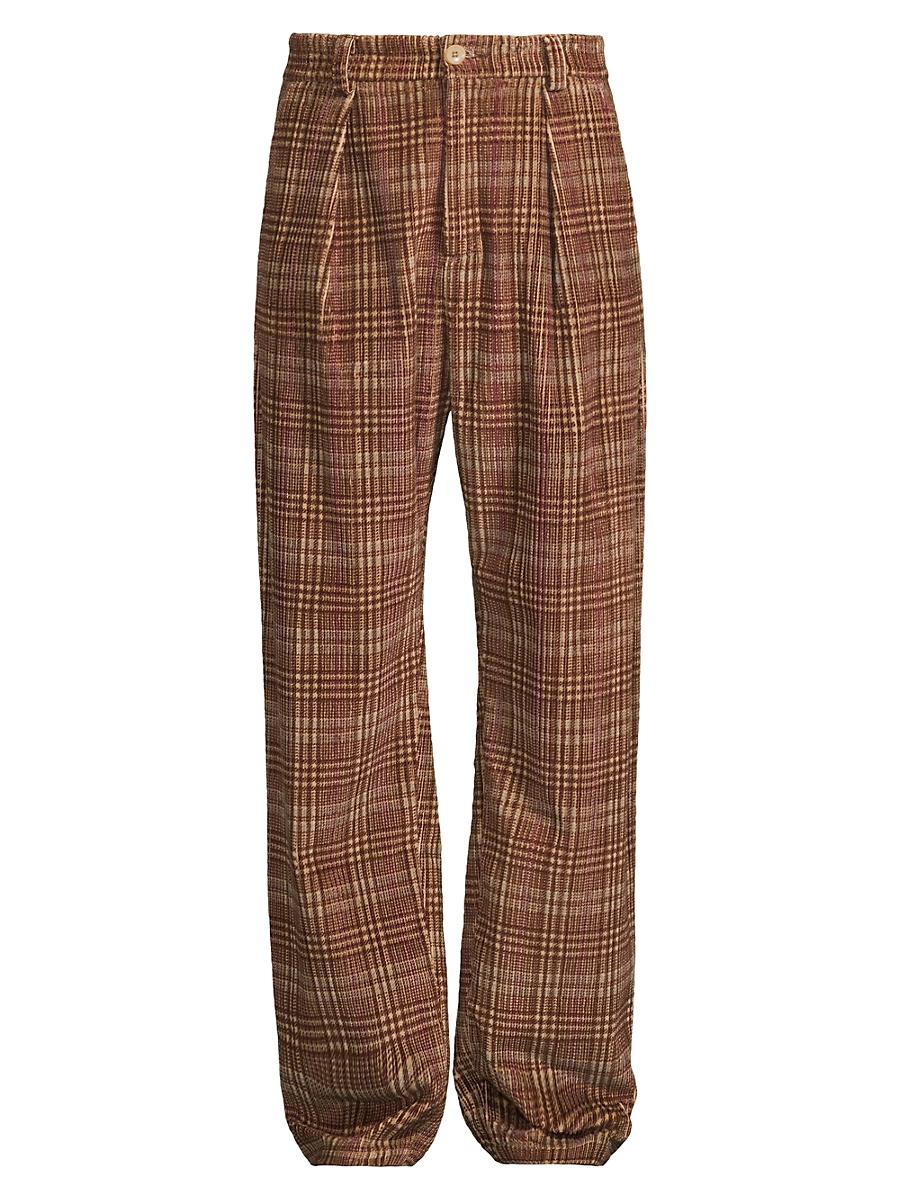 Mens Jocky Plaid Corduroy Pants Product Image