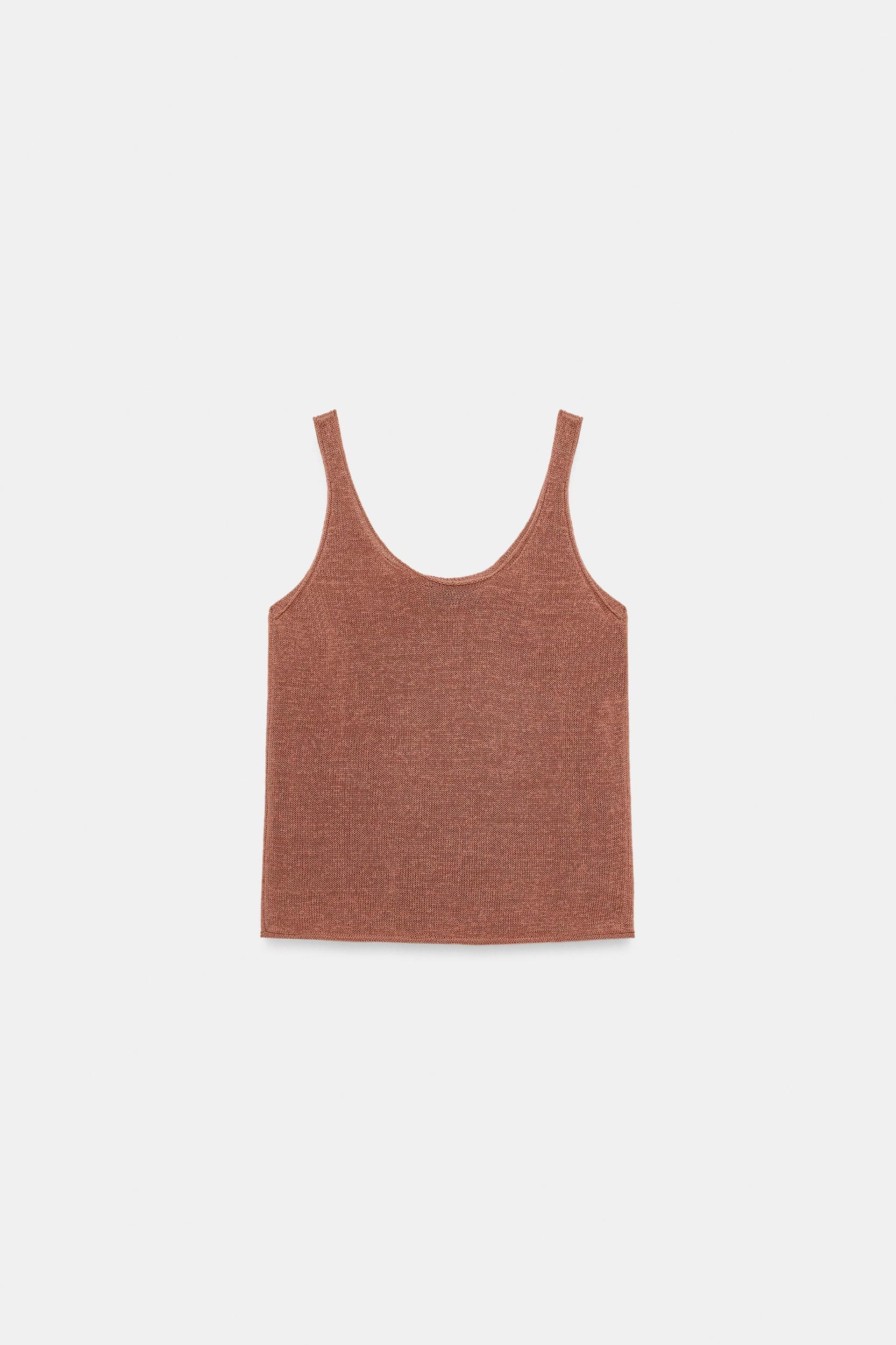 KNIT STRAP TOP Product Image