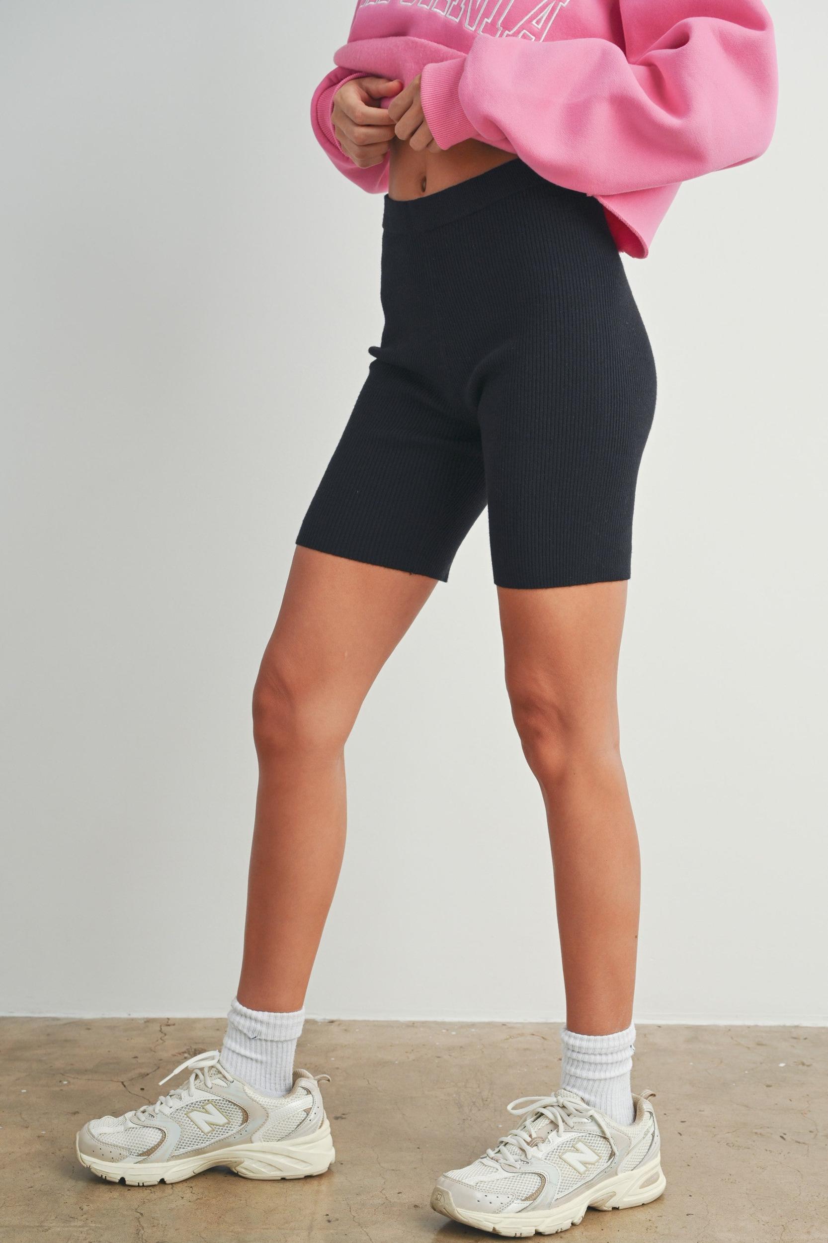 Knit Biker Shorts Product Image