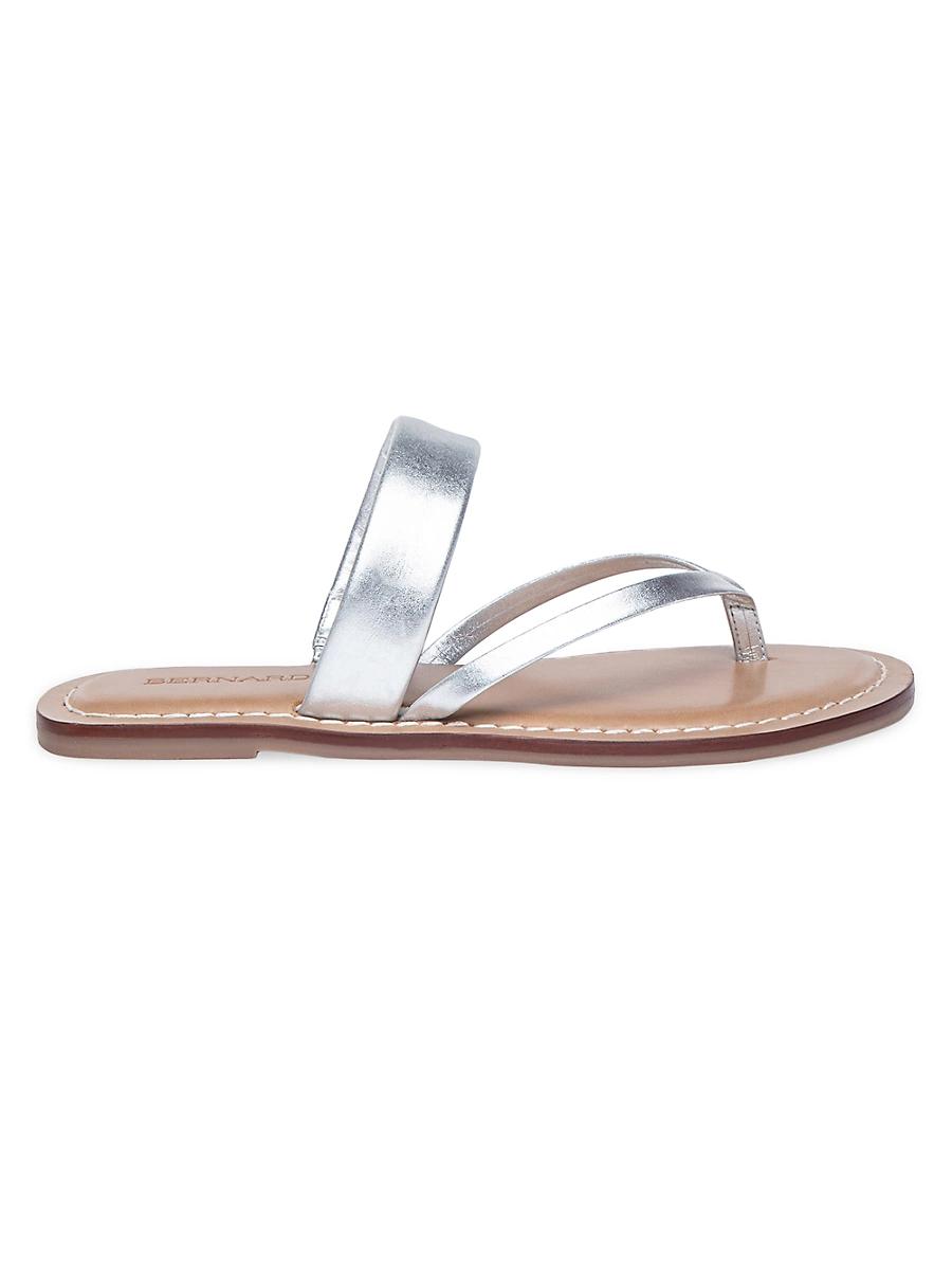 Womens Leia Leather Thong Sandals Product Image