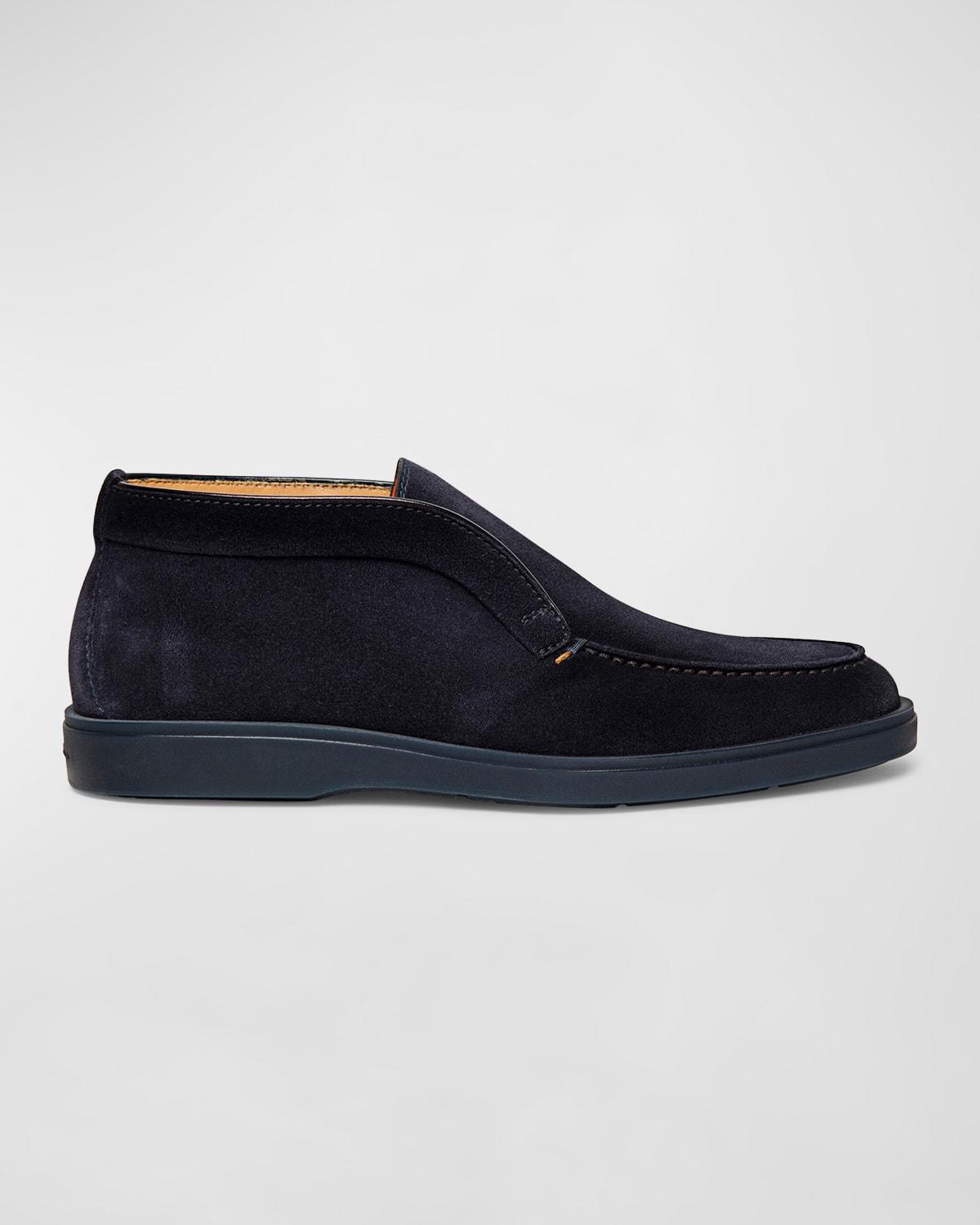 Mens Detroit Slip-On Suede Chukka Boots Product Image