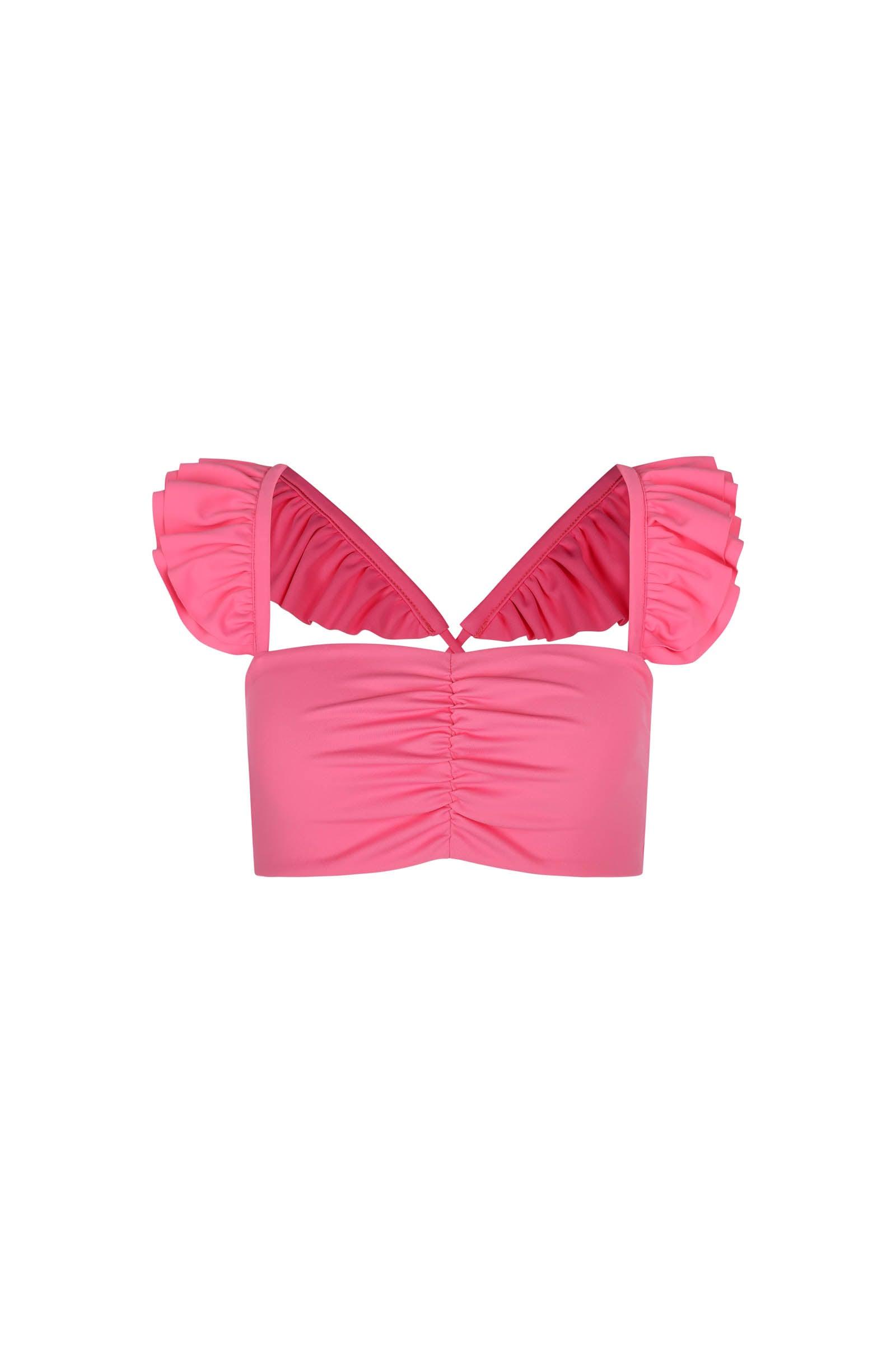 The Babe Ruffle Bikini Top Product Image