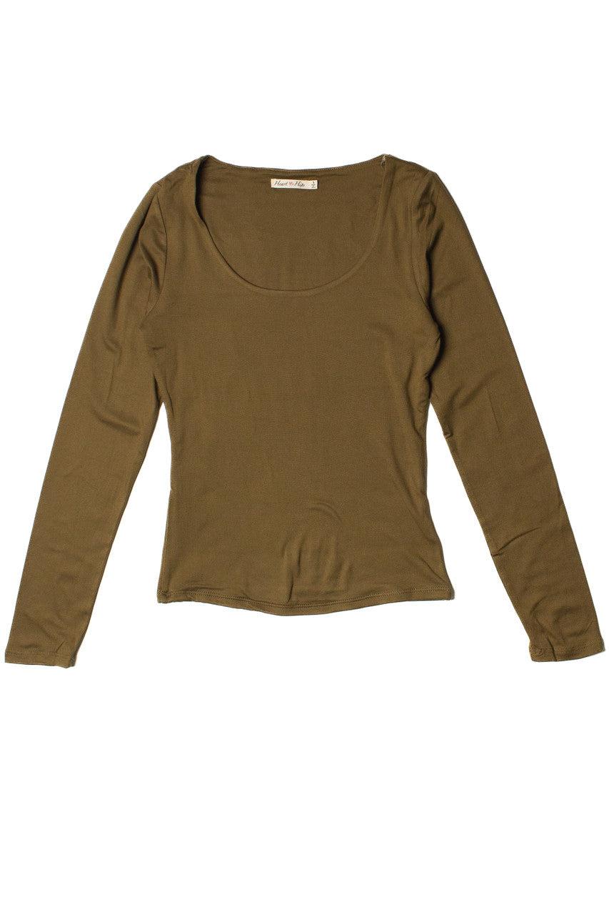 Double Layer Long Sleeve Tee Product Image