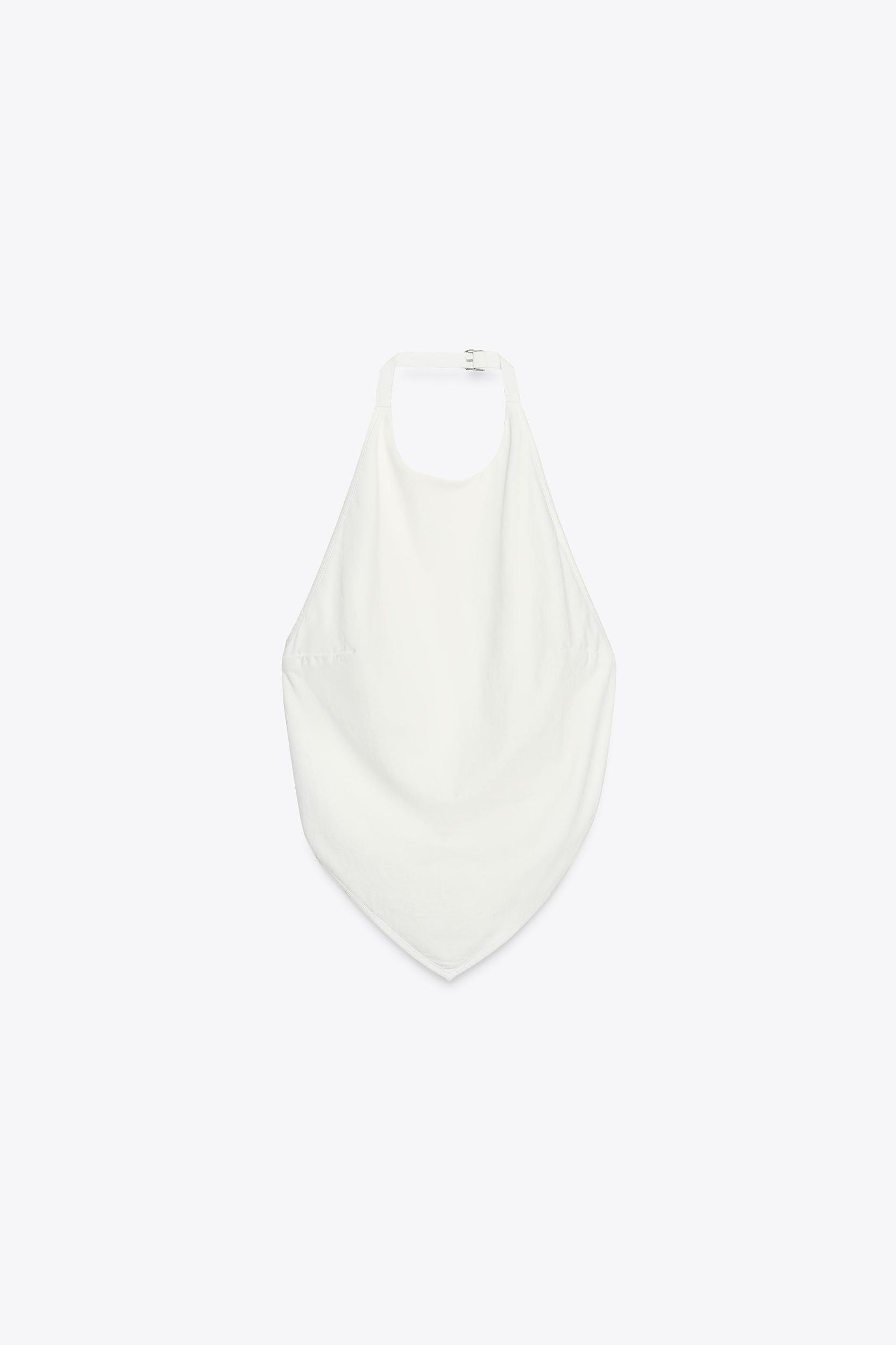 OPEN-BACK HALTER TOP Product Image