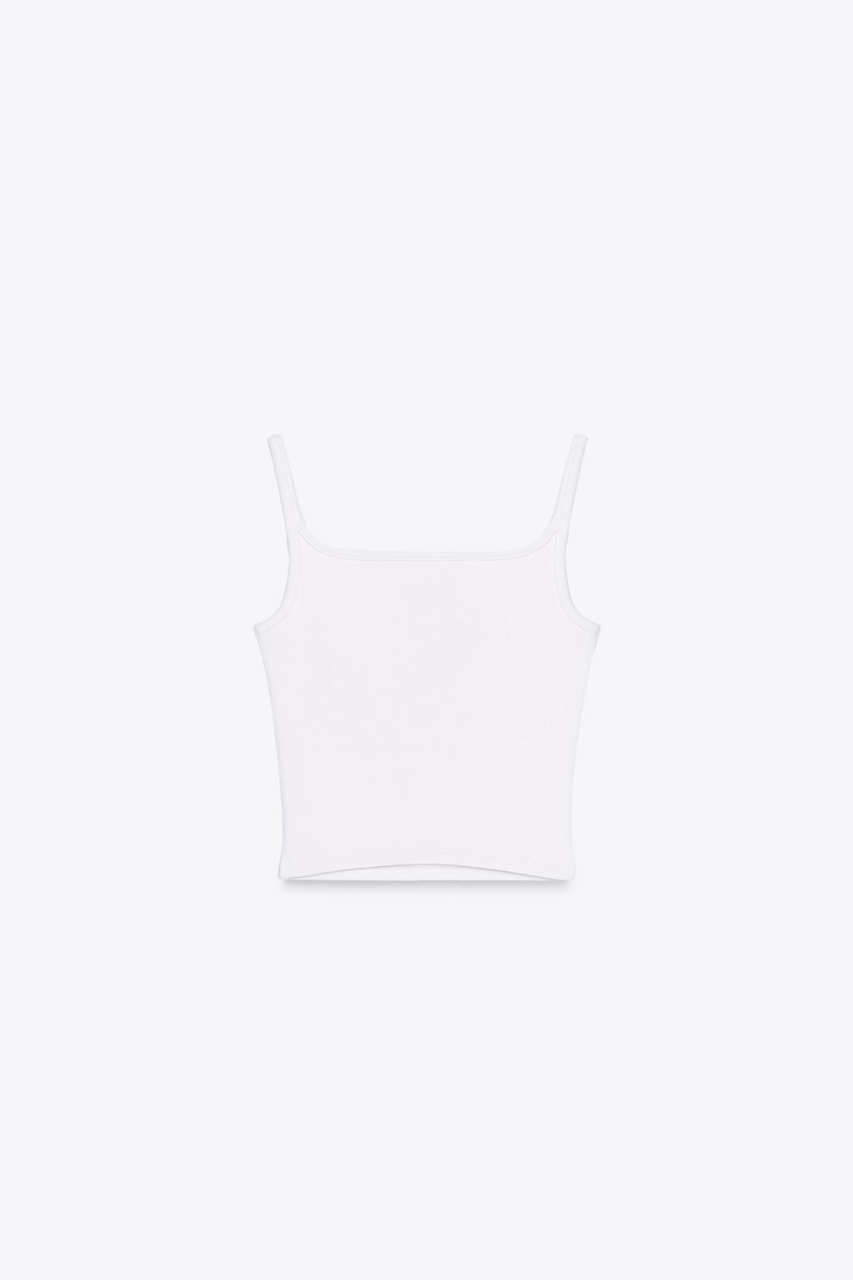 RIBBED CROP TOP Product Image