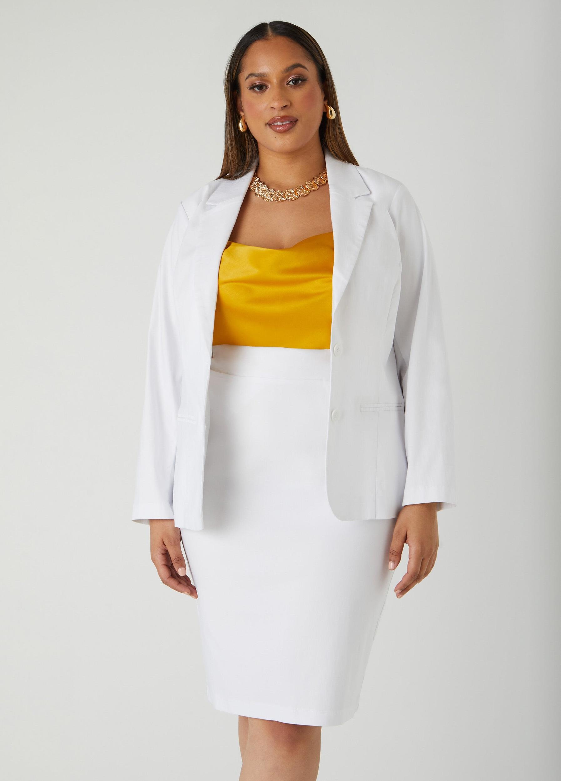 Millennium Twill Pencil Skirt Product Image