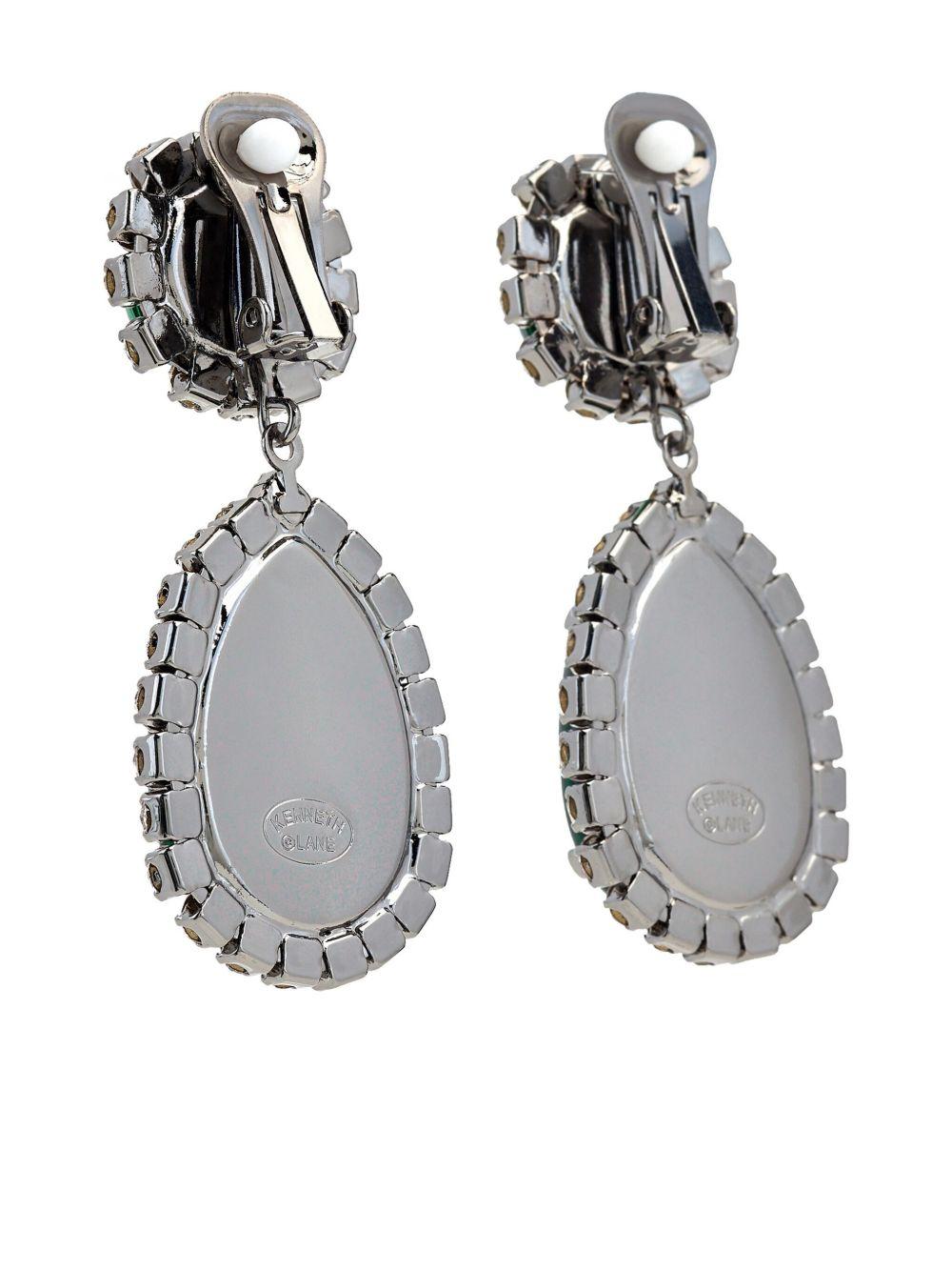 crystal-embellished earrings  Product Image