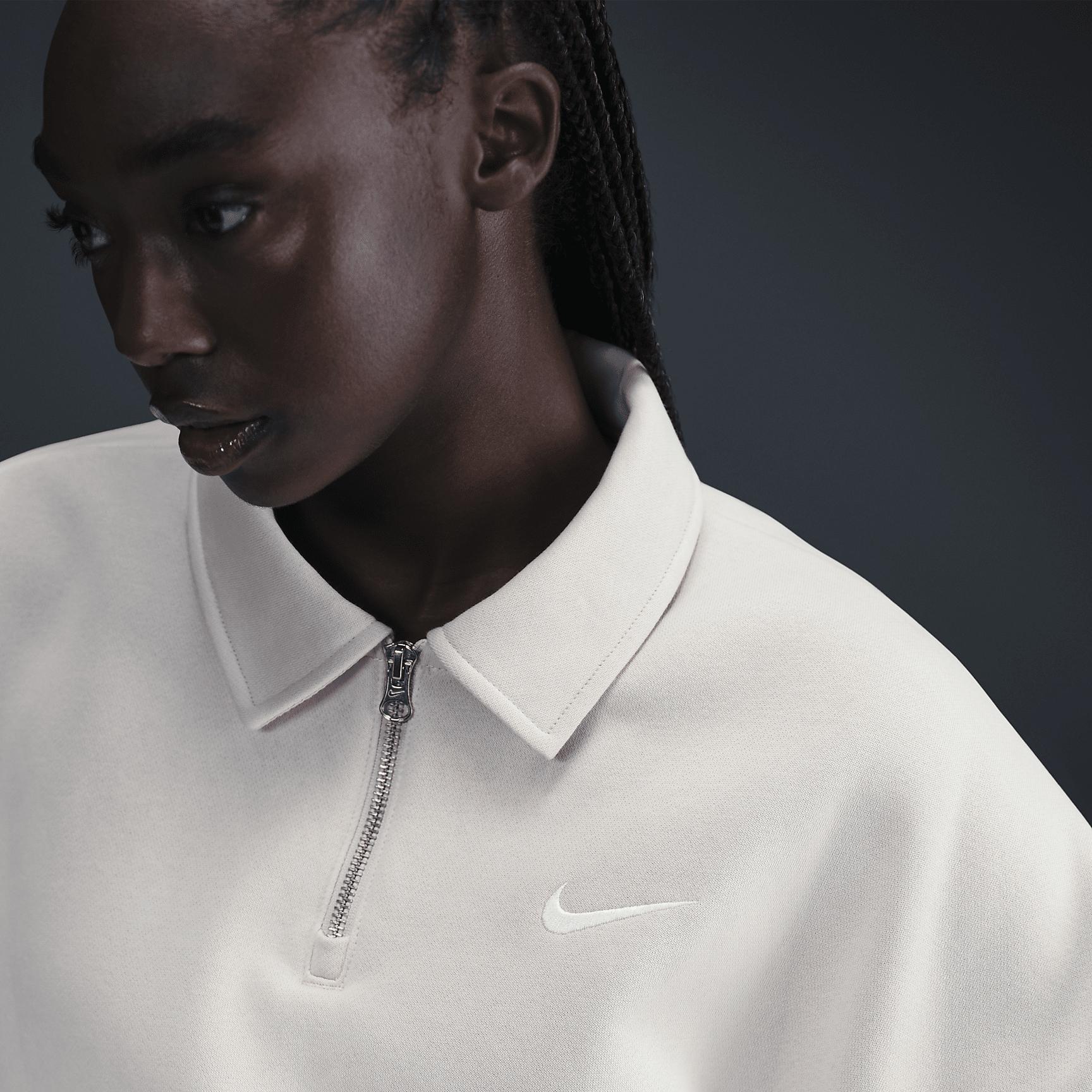 Nike Sportswear Phoenix Fleece Women's Oversized 1/4-Zip Polo Product Image
