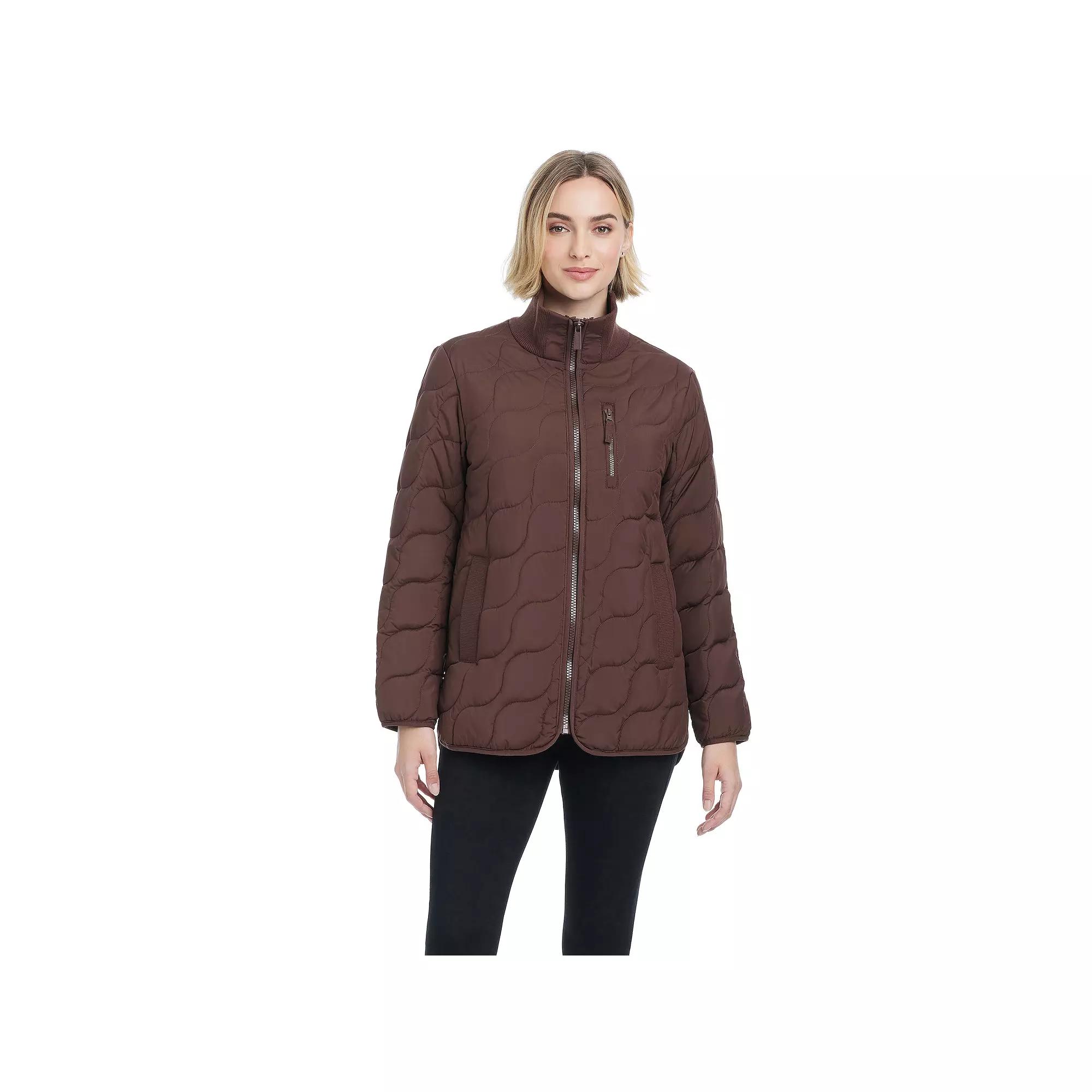 Women's Modern Supply by Sanctuary Rib Knit Puffer Jacket,  Product Image