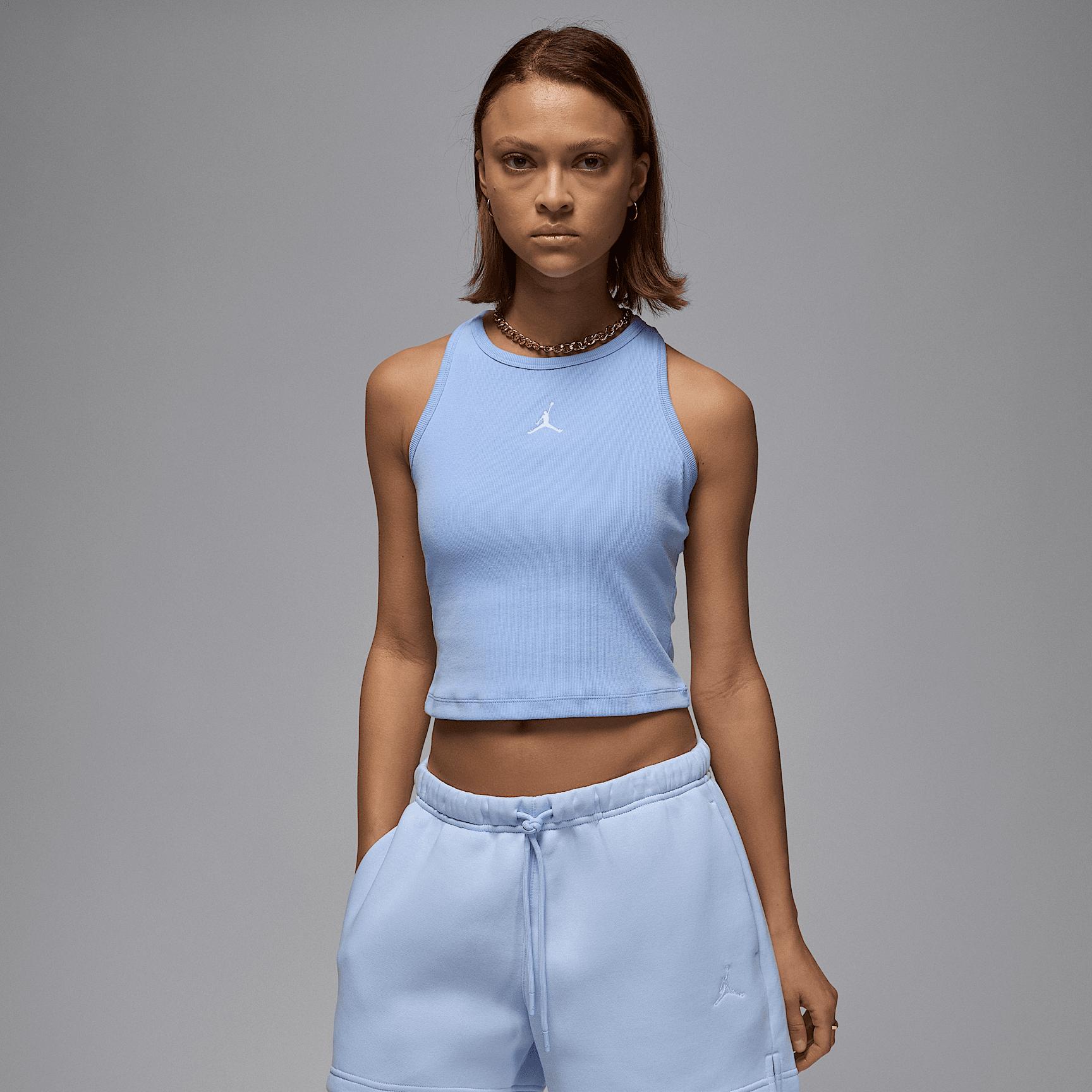 Womens Essentials Cropped Tank Top Product Image