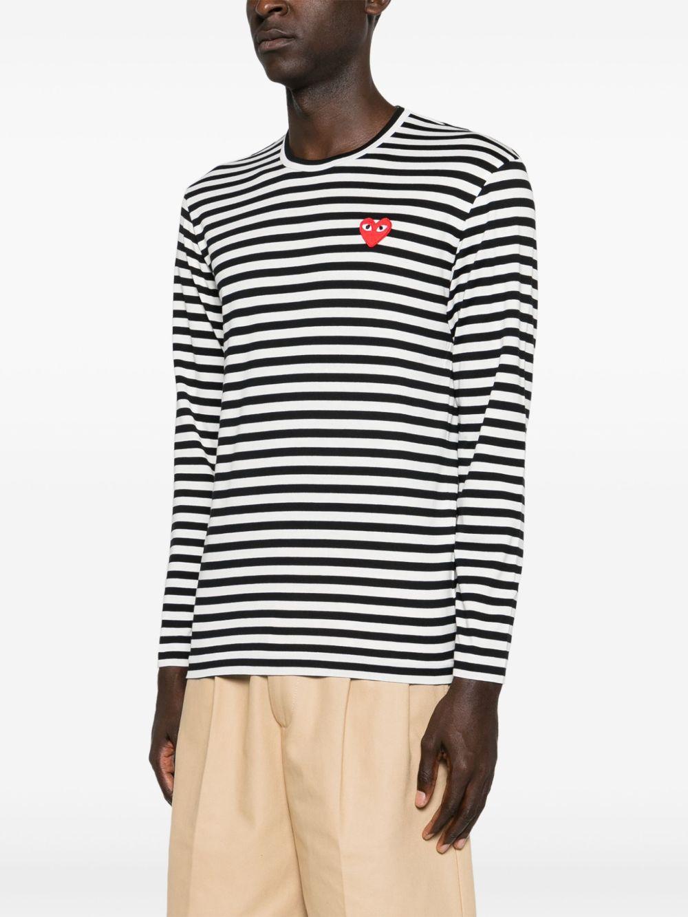 striped T-shirt Product Image
