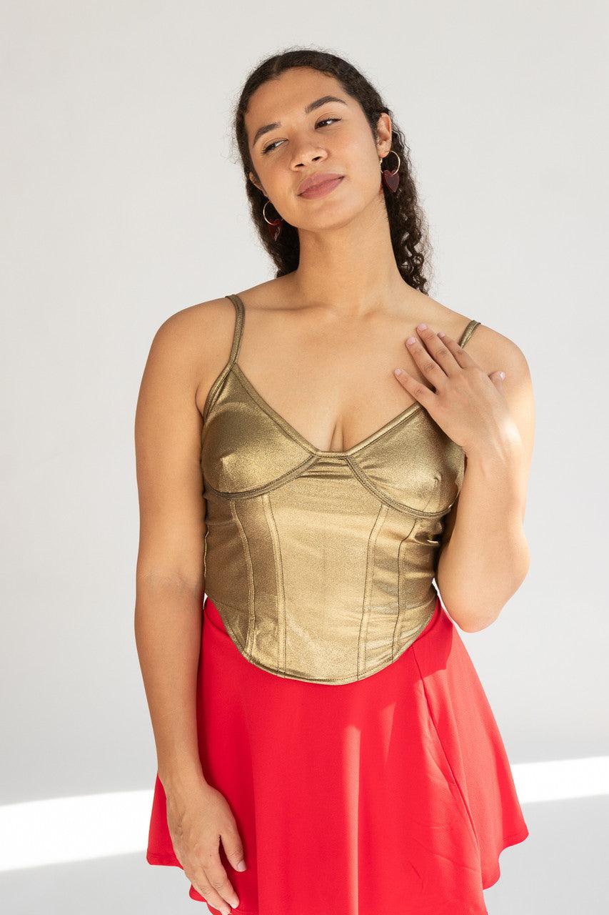 Metallic Corset Product Image