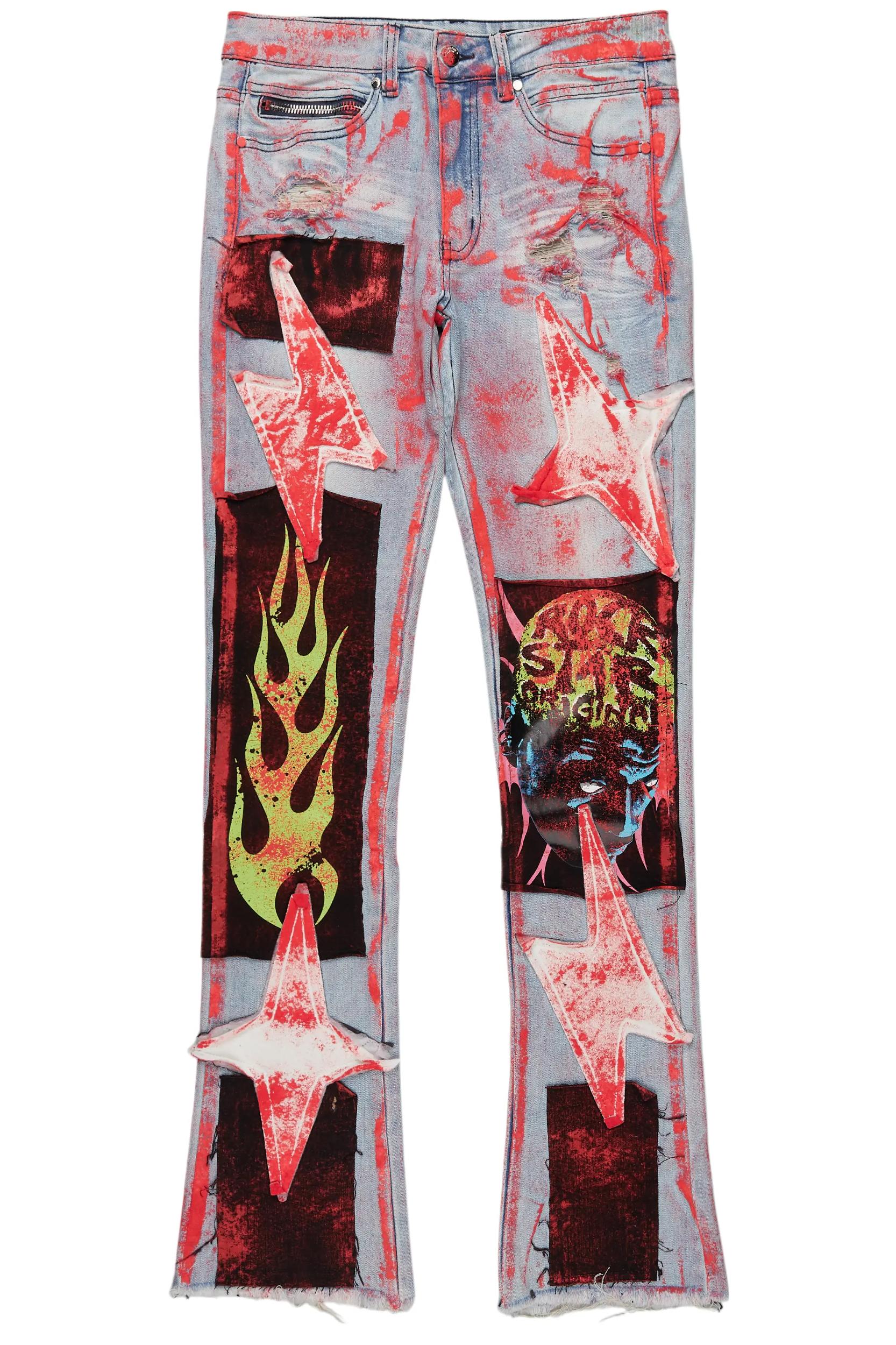 Sana White/Black Graphic T-Shirt Male Product Image