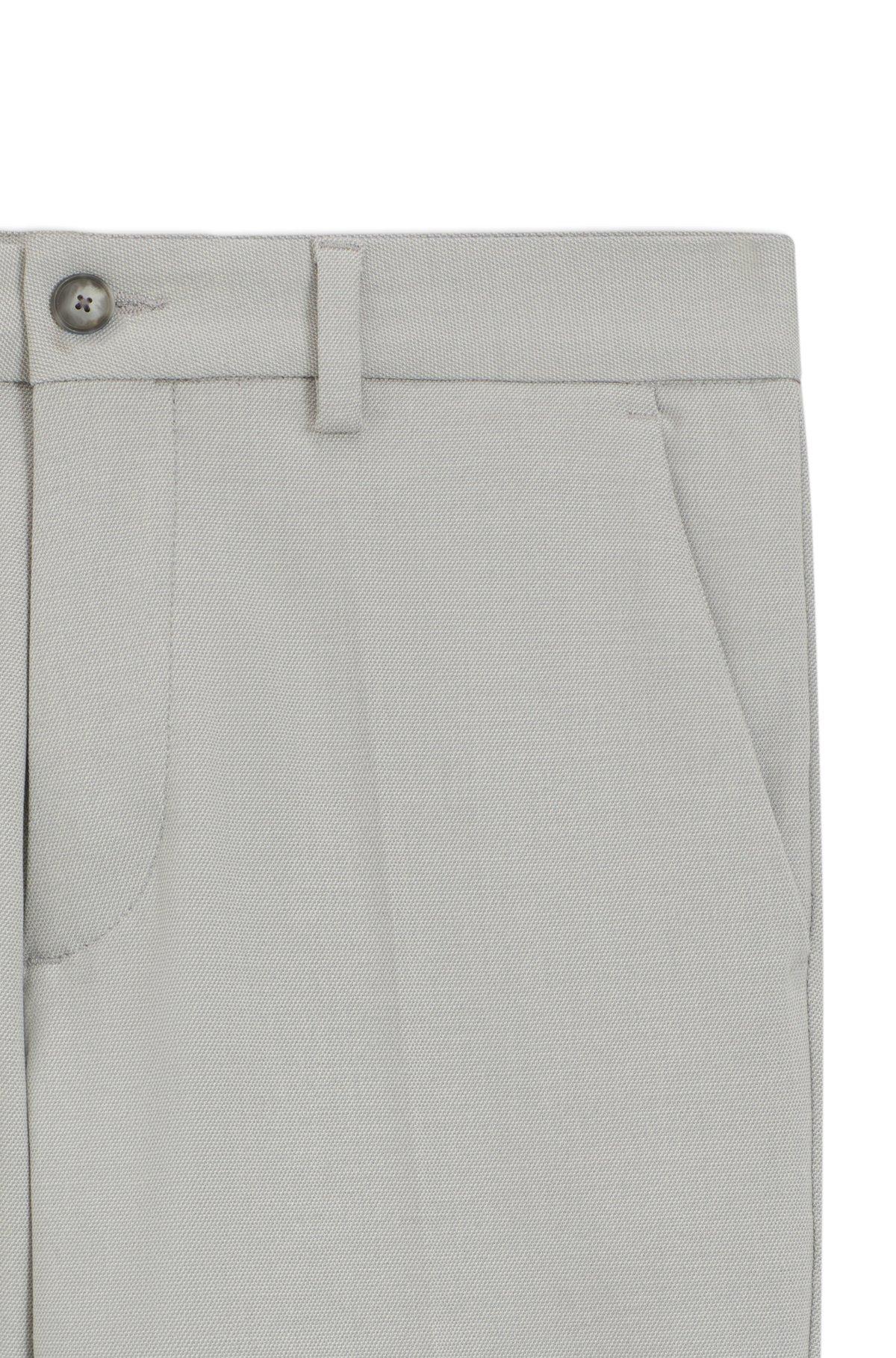 Slim-fit trousers in stain-repellent stretch dobby Product Image