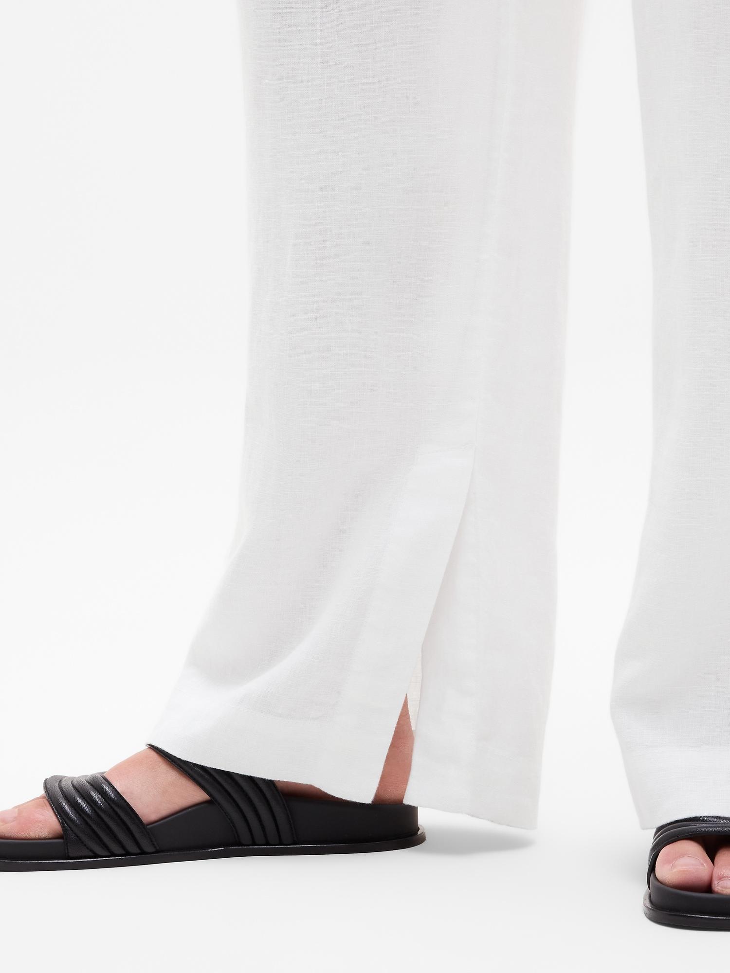 Retreat Linen High Rise Wide Leg Pant Product Image