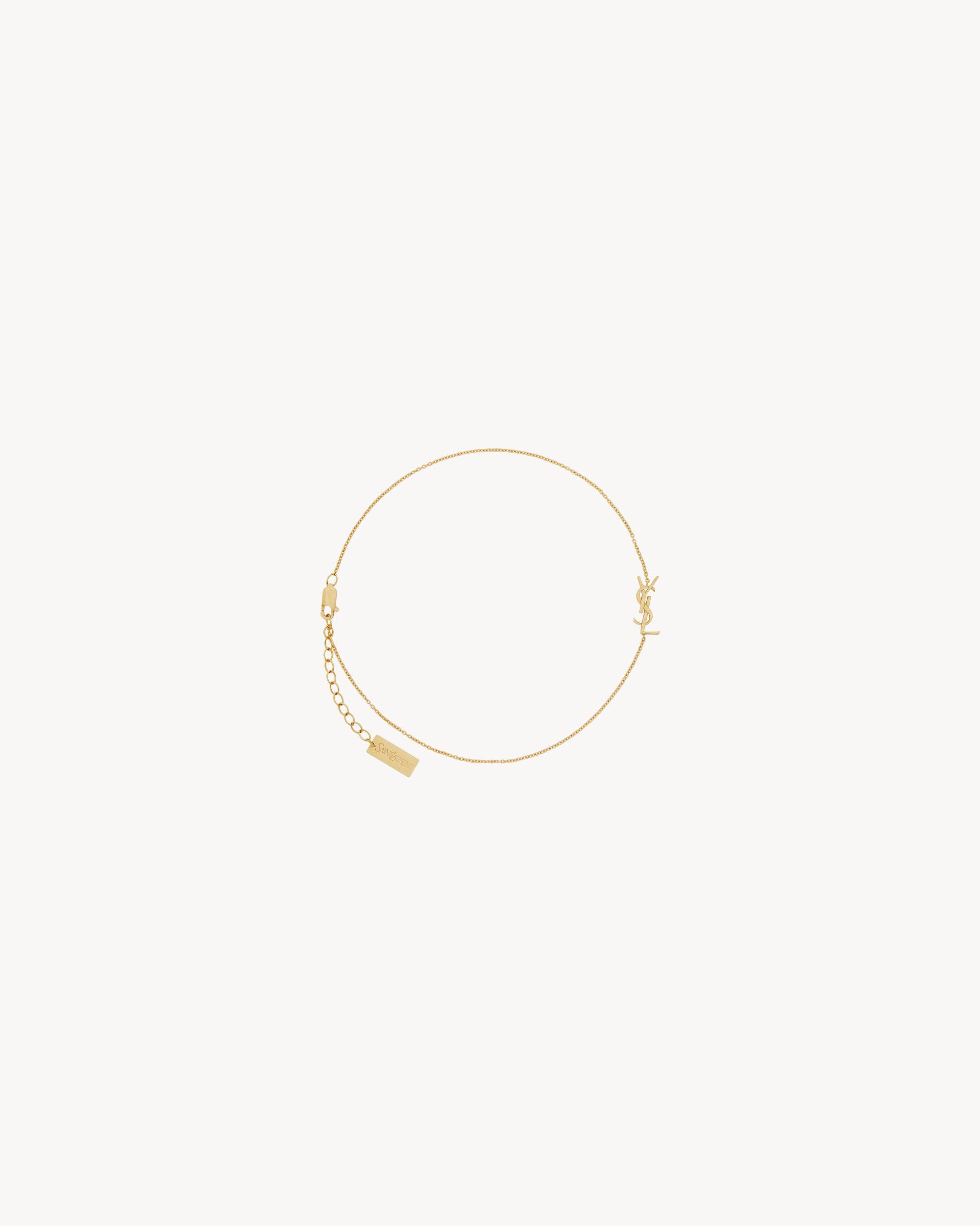CASSANDRE ankle bracelet in 18K yellow gold Product Image