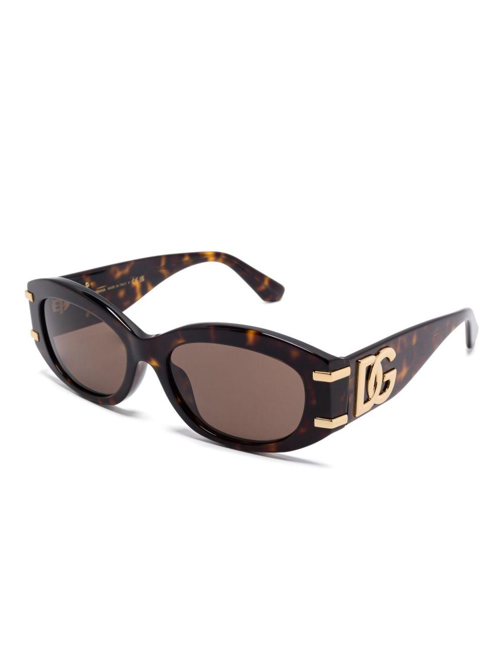 DG logo-plaque sunglasses Product Image