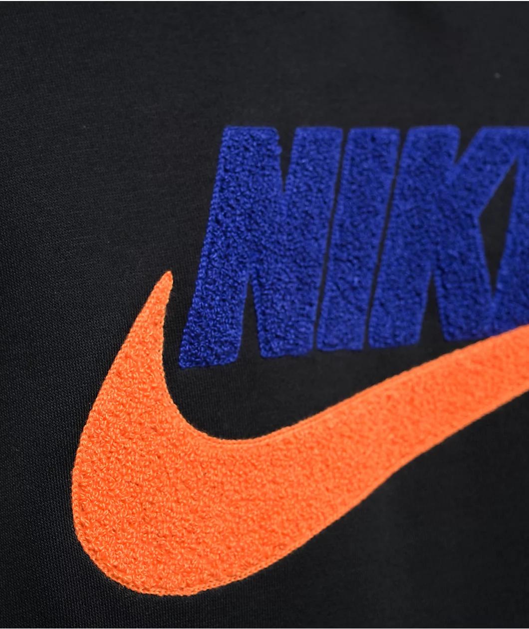 Nike Sportswear Club Fleece Black Hoodie Product Image