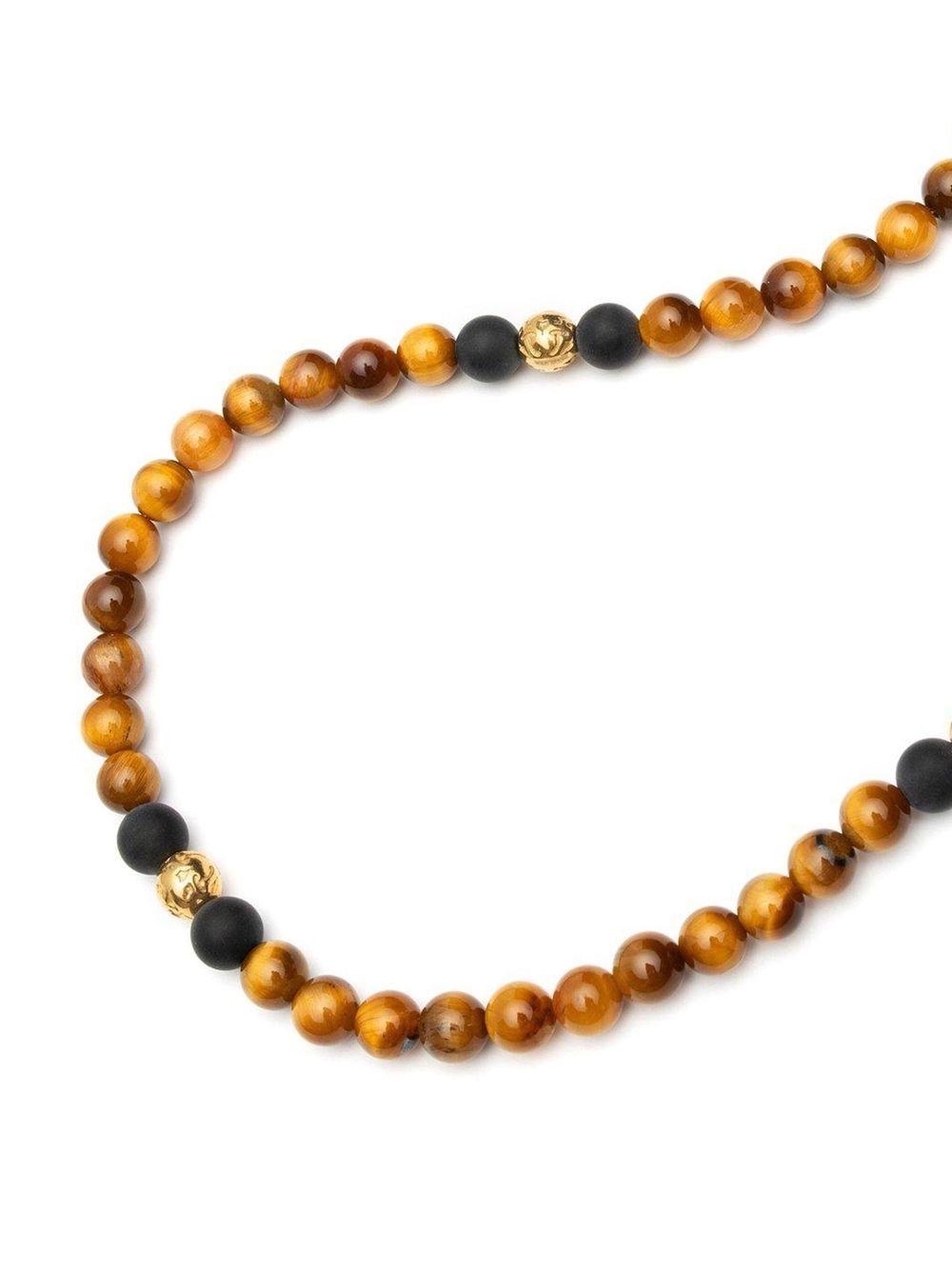 beaded tiger eye necklace Product Image