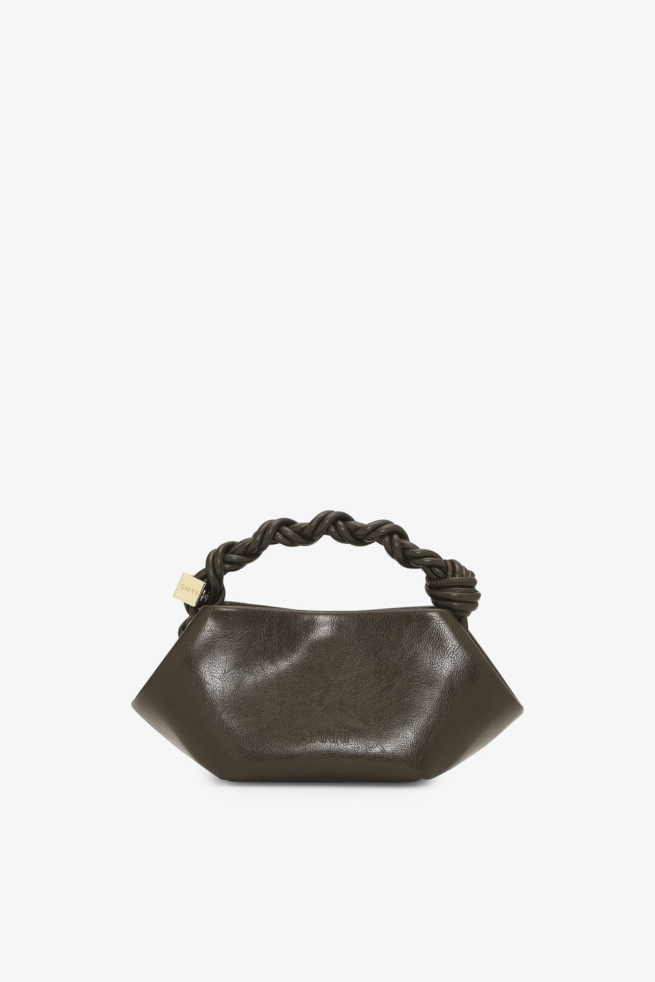 Dark Olive Mini GANNI Bou Bag Product Image