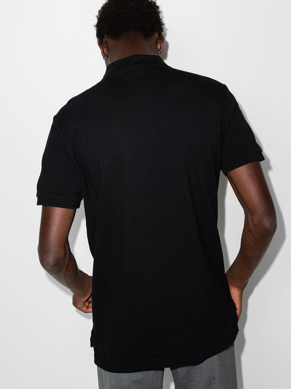 POLO RALPH LAUREN Embroidered-logo Polo Shirt In Black Product Image