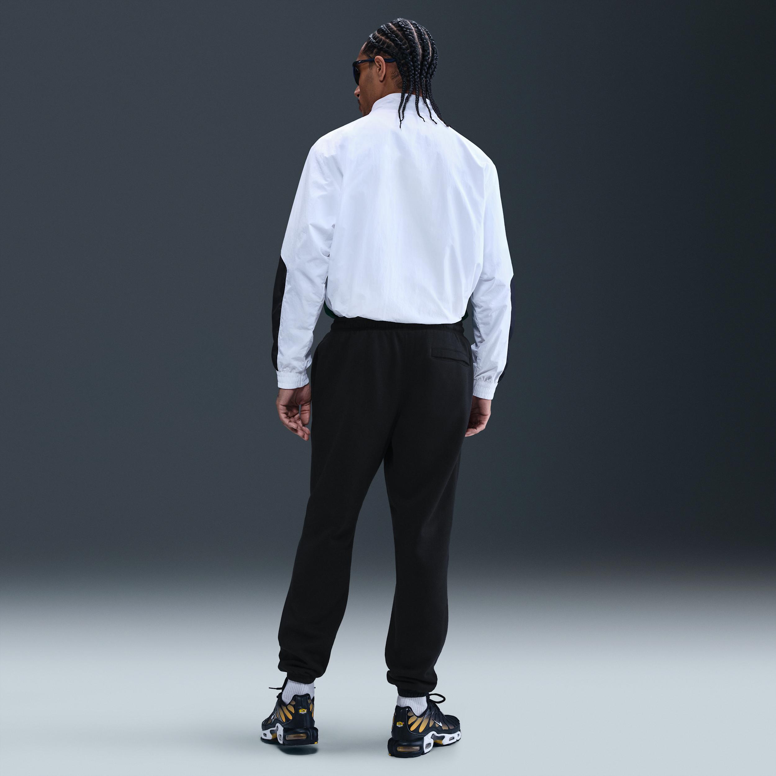 Nike Mens Club Cuffed Brushed Fleece Pants | FN3808-010 Product Image