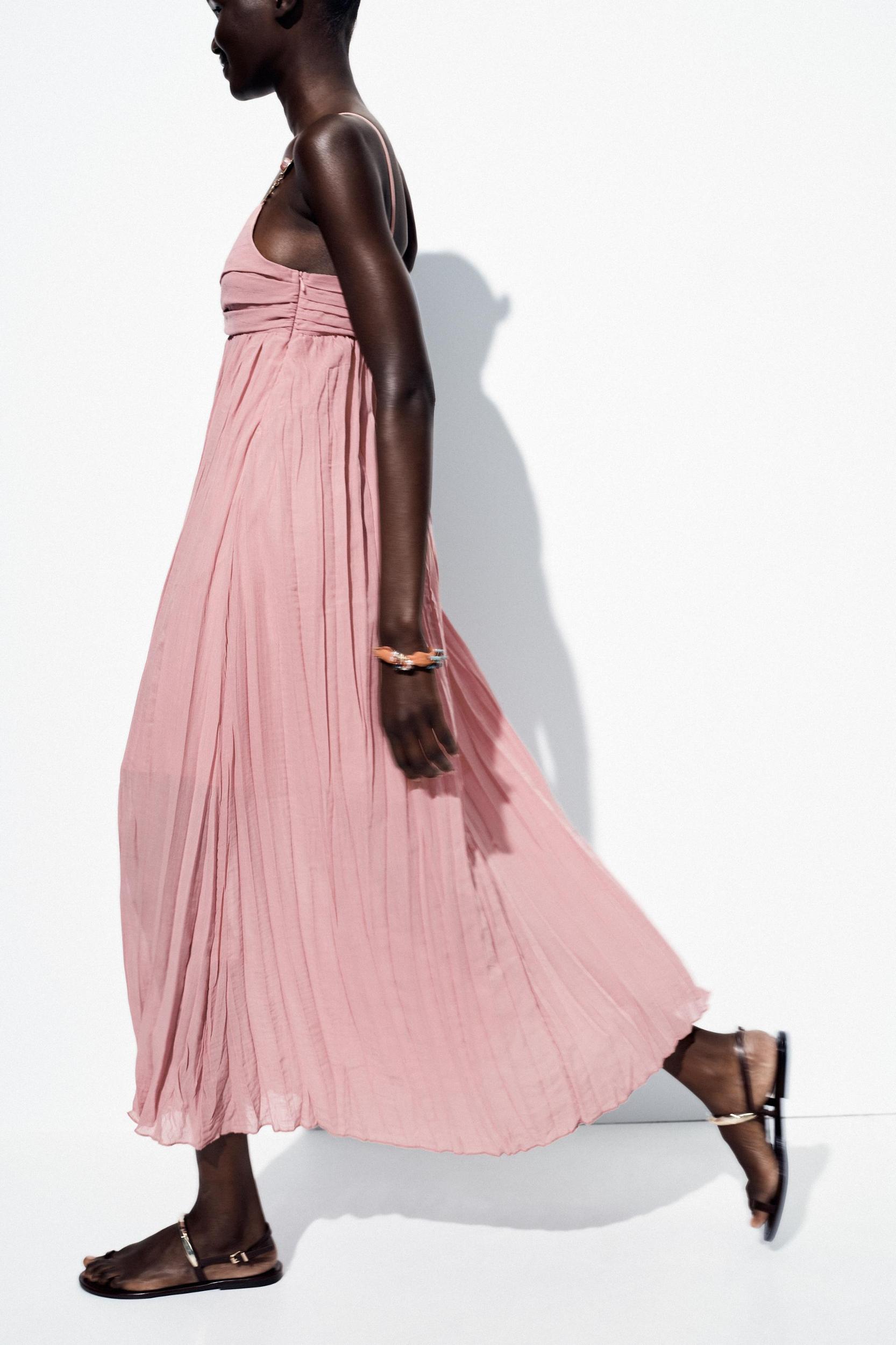 MIDI DRESS WITH APPLIQUÉS Product Image