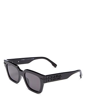 Fendi Fendigraphy Rectangular Sunglasses, 51mm Product Image