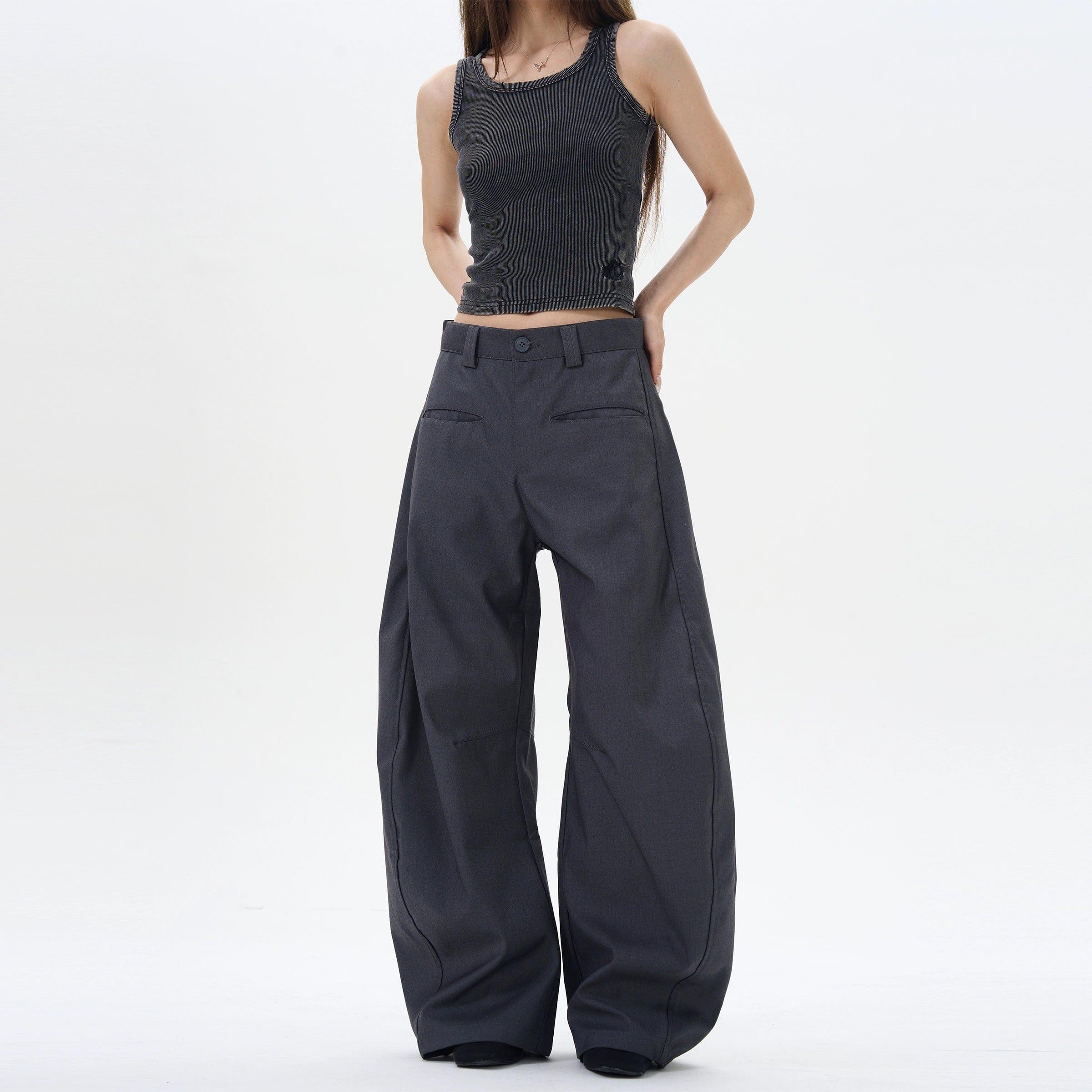 RT No. 12257 SCIMITAR STRAIGHT PANTS Unisex Product Image