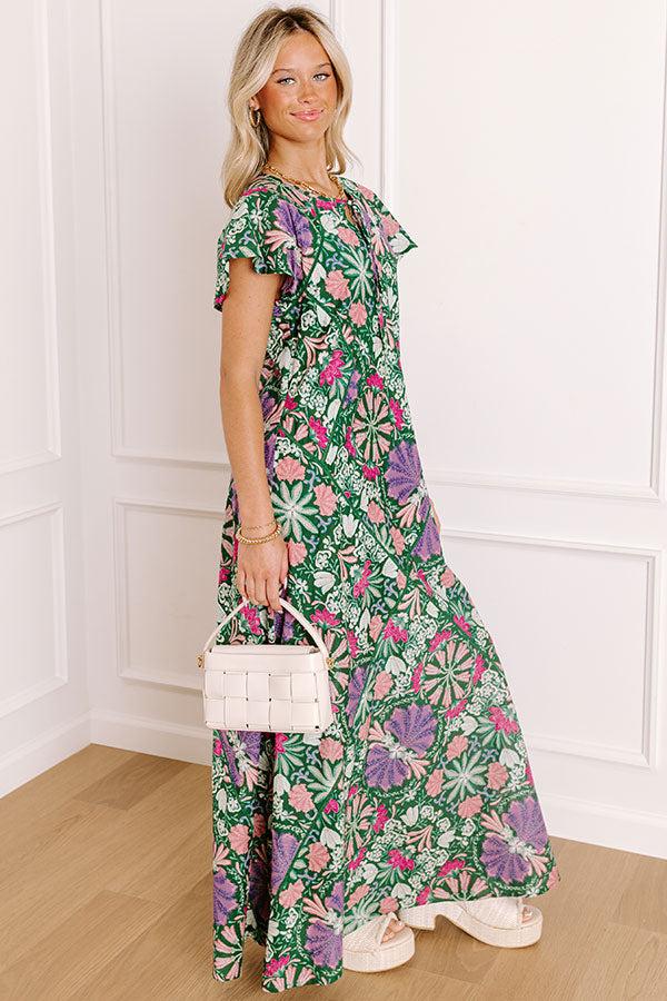 Lush Escape Floral Maxi Dress Product Image