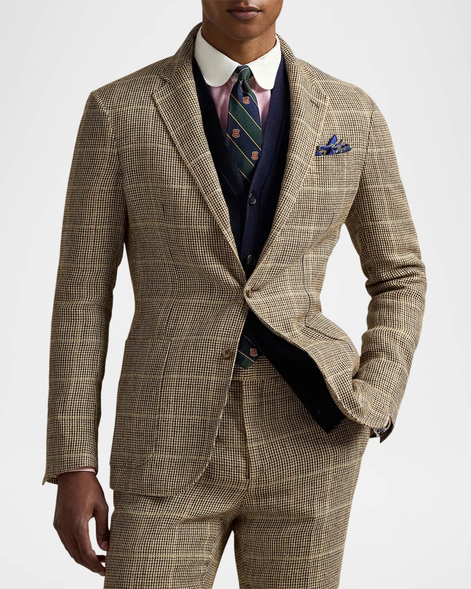 Men's Polo Soft Tailored Tic-Weave Sport Coat Product Image