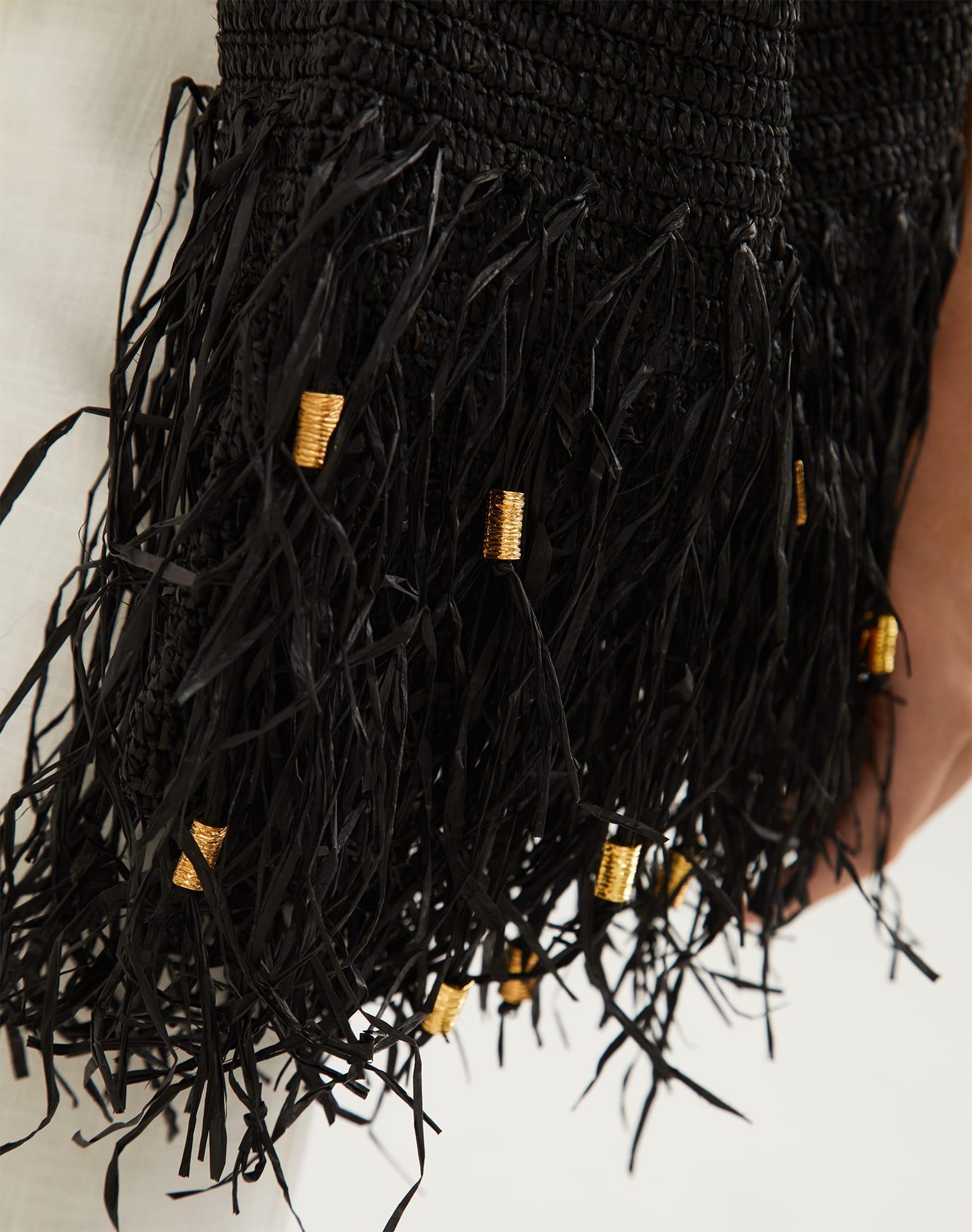 Fringe Bag - Black Product Image