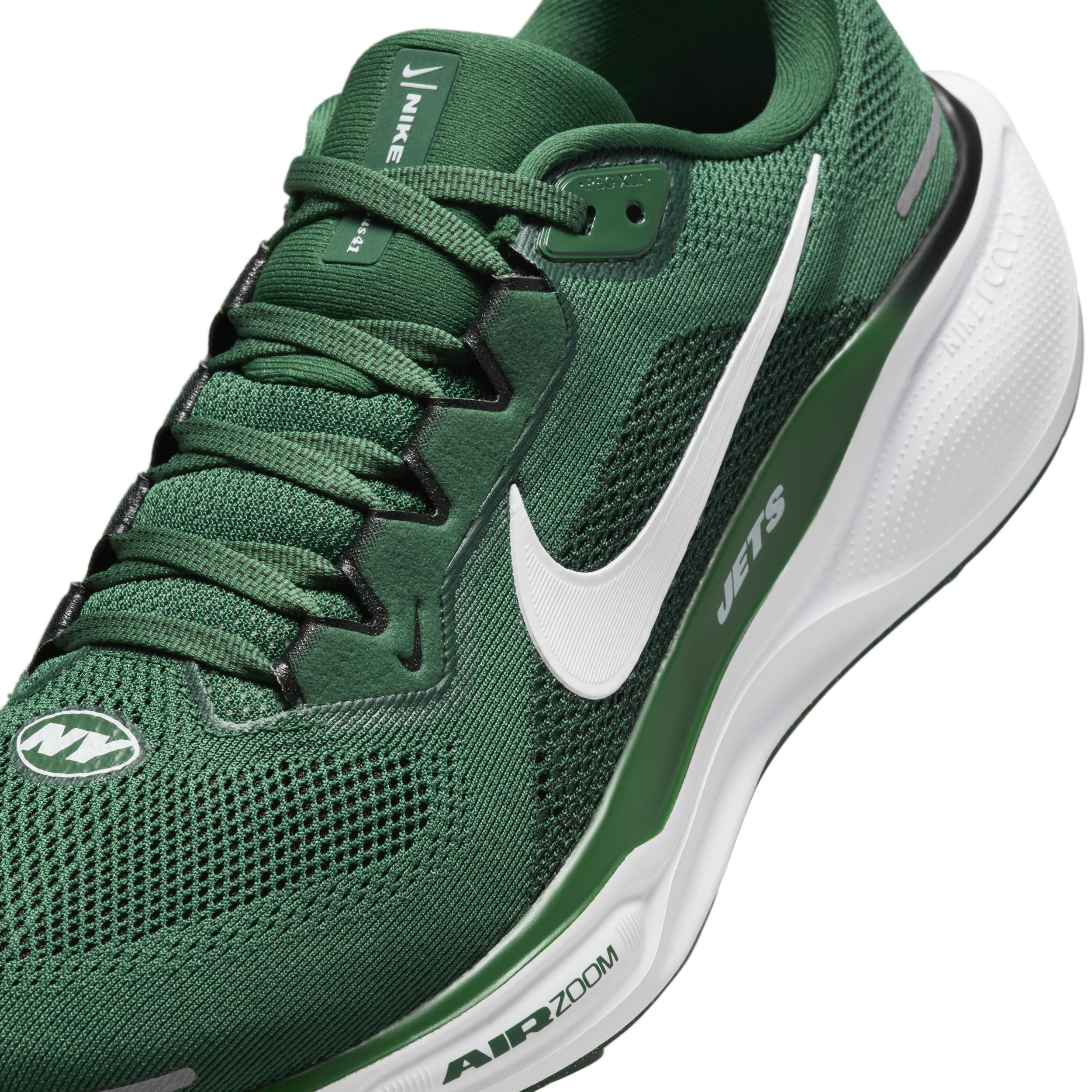 Nike Men's Pegasus 41 NFL New York Jets Road Running Shoes Product Image