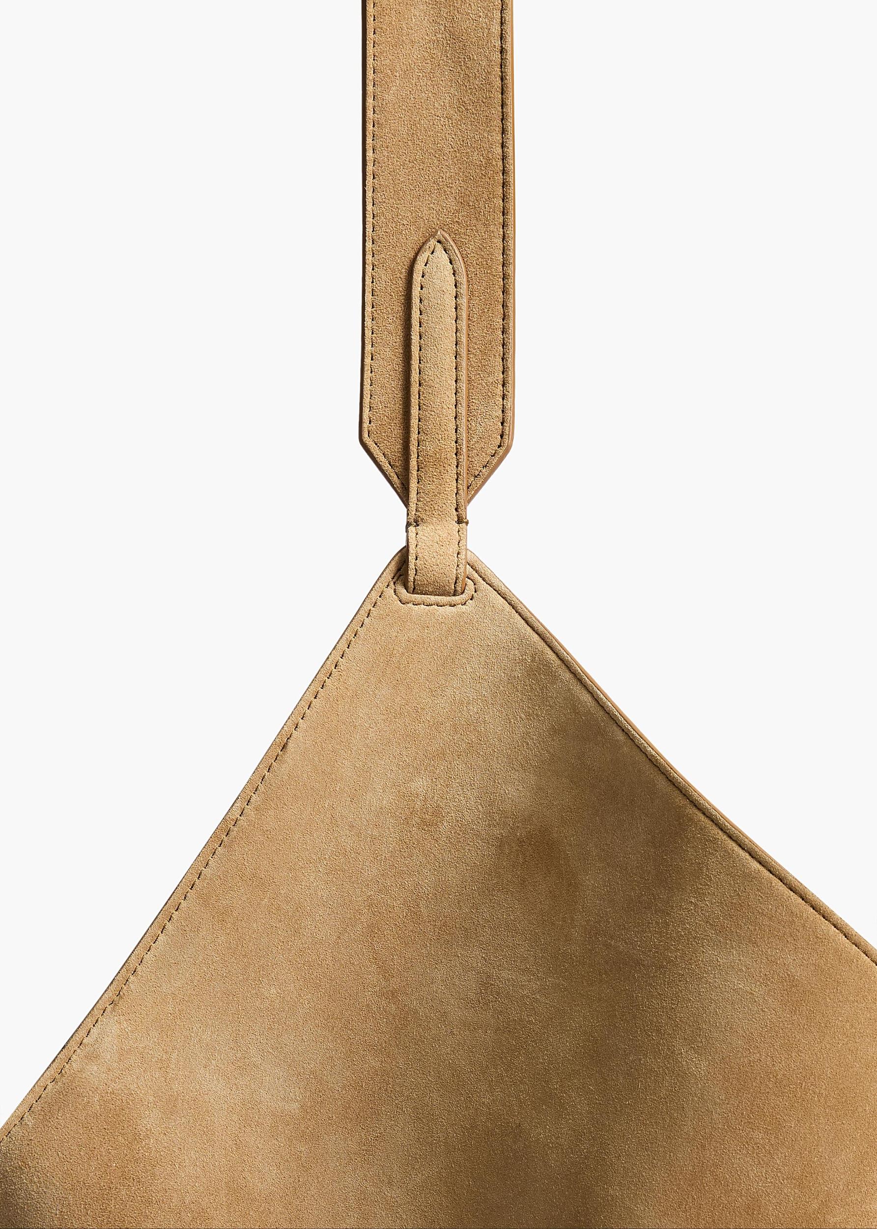 Small Lotus Tote in Mud Suede Product Image