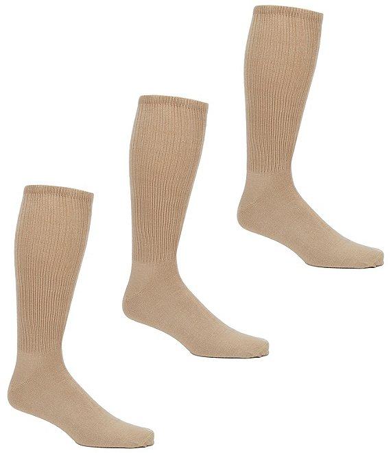 Roundtree & Yorke Big & Tall Crew Socks 3-Pack Product Image