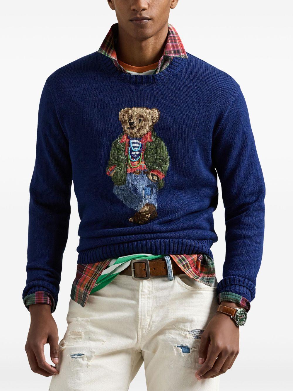 Polo Bear knitted sweater Product Image