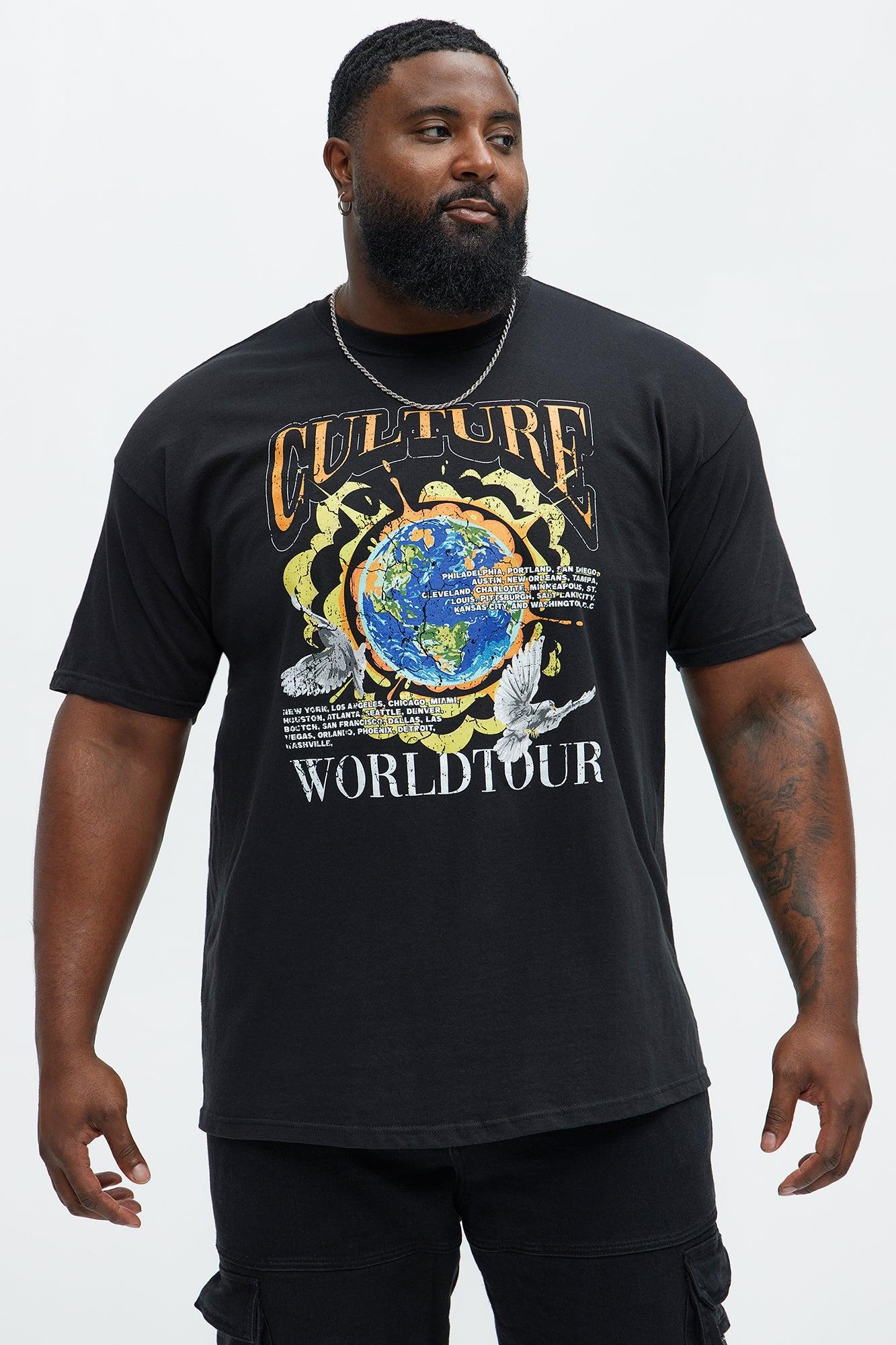 Culture Worldwide Short Sleeve Tee - Black Product Image