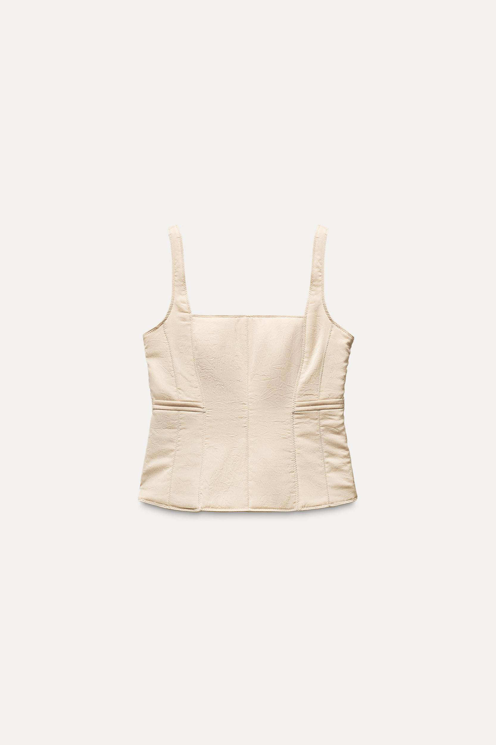 PADDED BUSTIER TOP Product Image