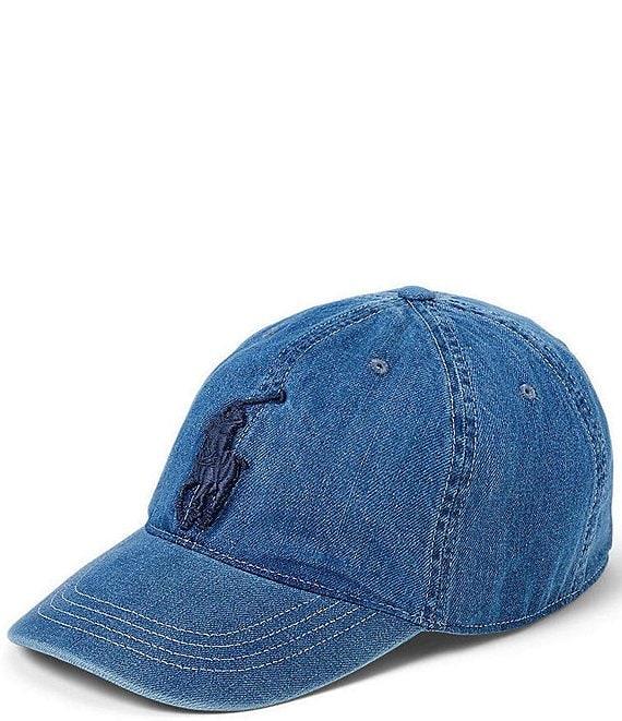 Polo Ralph Lauren Big Pony Denim Baseball Cap Product Image