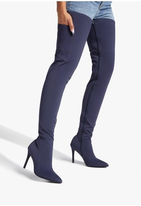 JustFab Margaux Platform Loafer Pump Womens Black/ White Size 8.5 Product Image