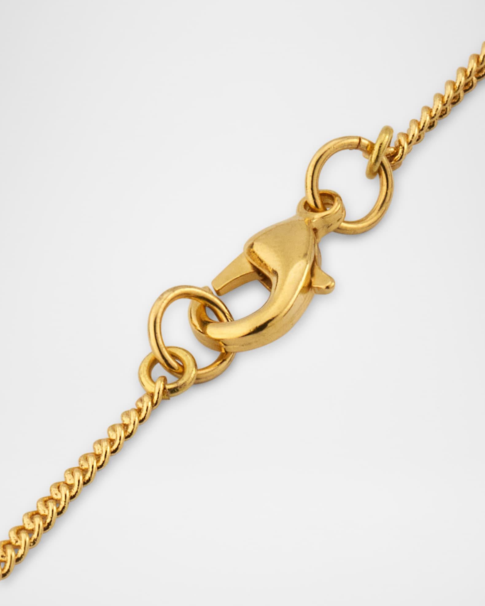 Polished Seashell Pendant Necklace Product Image