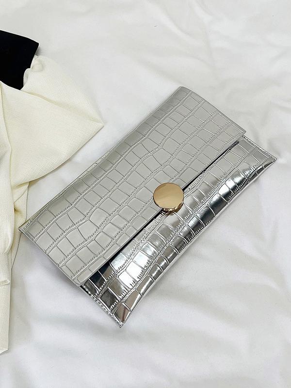 Geometric Shiny Split-Joint Bags Handbags Product Image