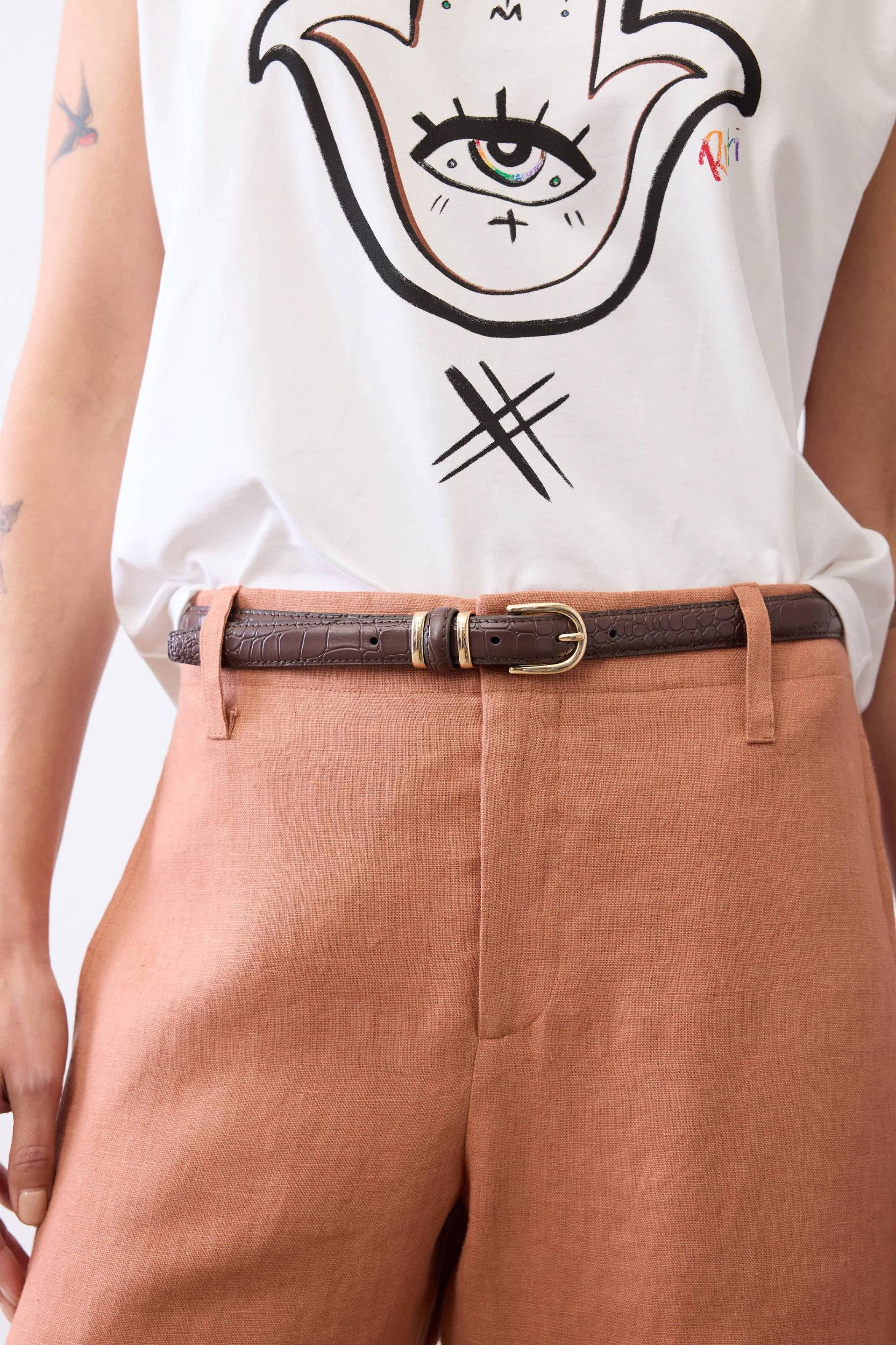 The Uptown Loose Linen Pants Product Image