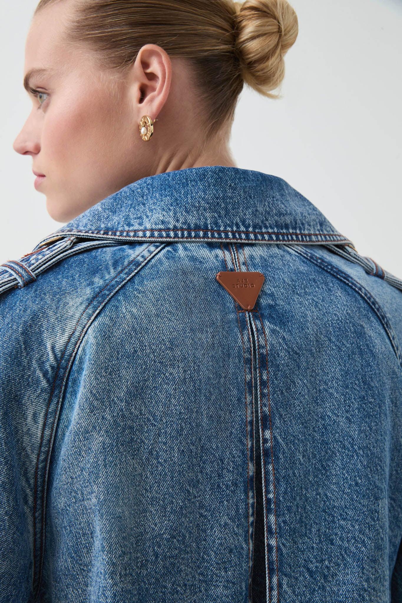 Blues Denim Trench Product Image