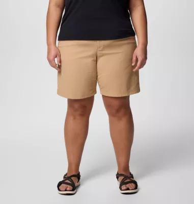 Columbia Womens Leslie Falls Long Shorts II - Plus Size- Product Image