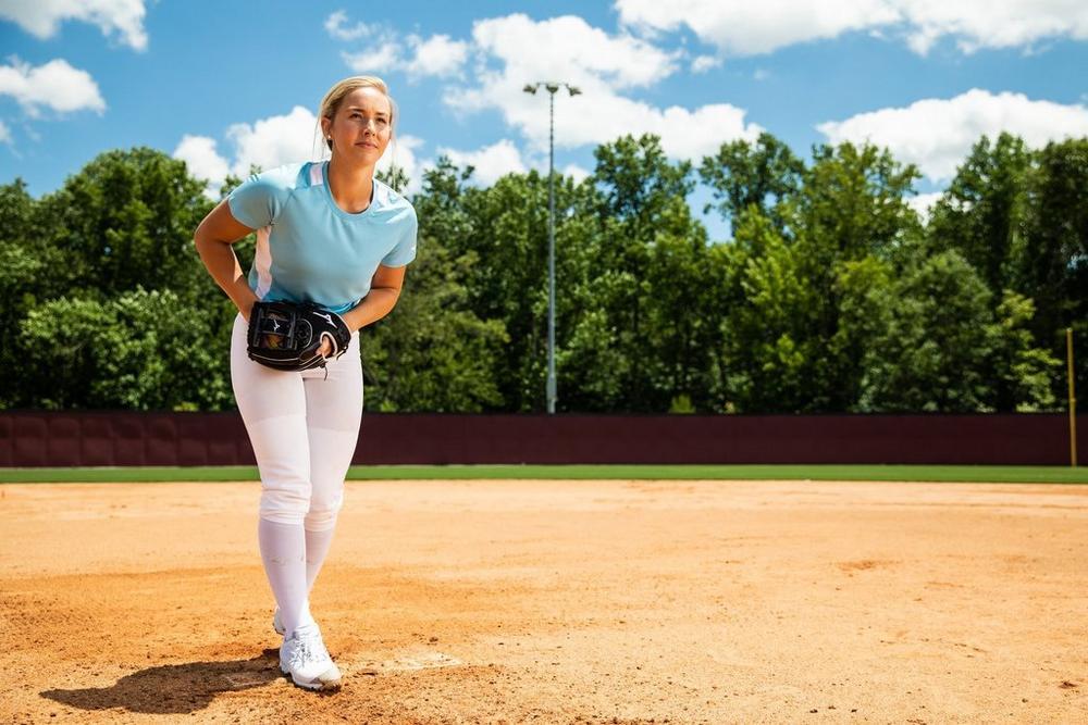 Women's Belted Stretch Softball Pant Product Image