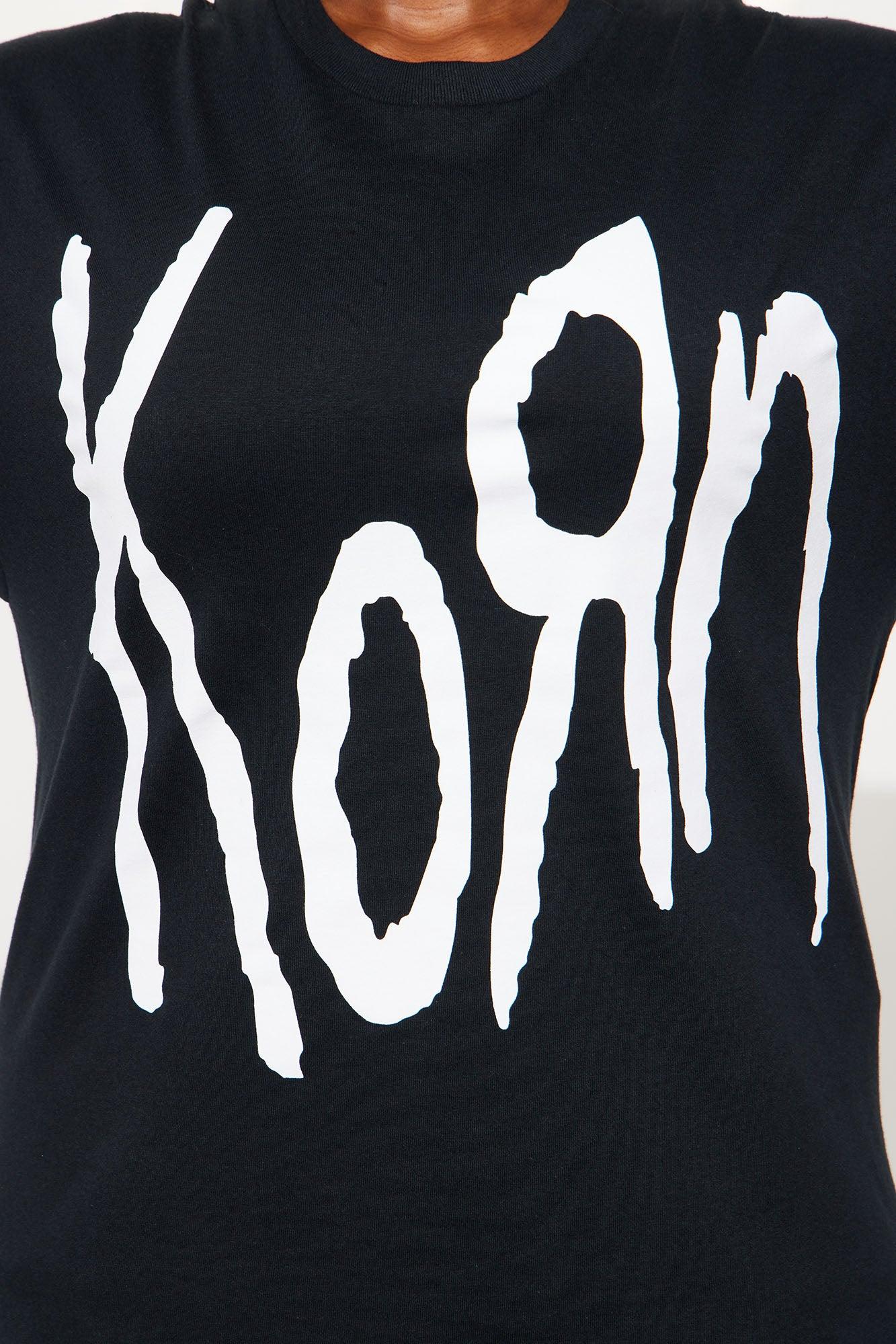 Korn Logo Tee - Black Female Product Image