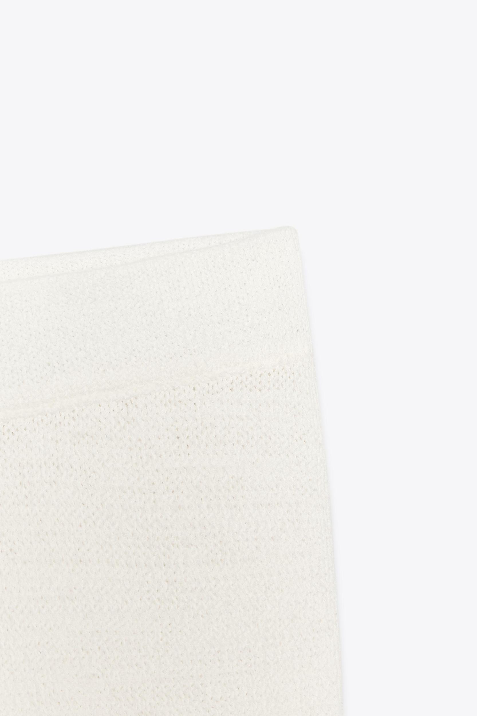 WIDE LEG KNIT PANTS Product Image